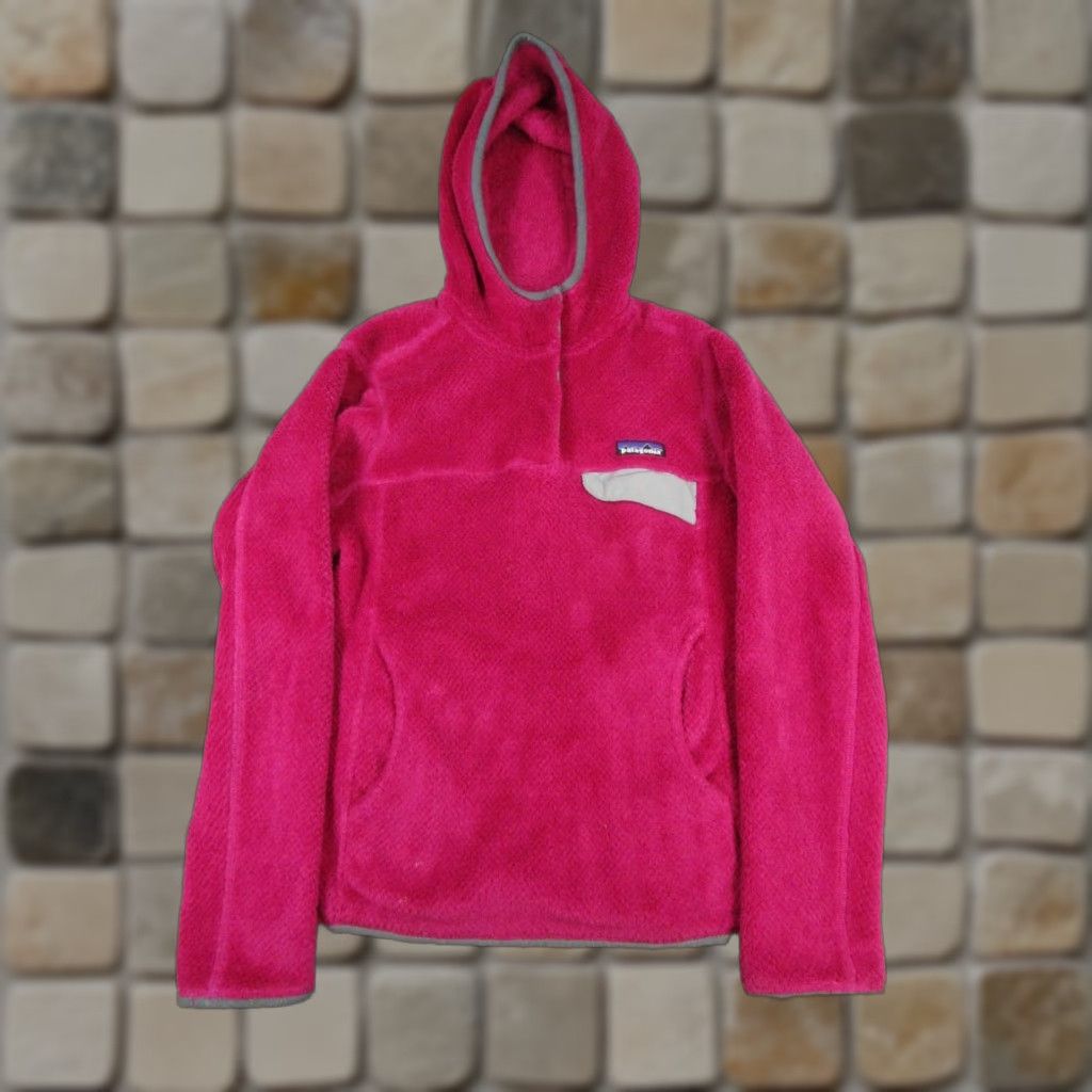 Patagonia Patagonia Re-Tool Hoody Womens Small Purple Polartec Hiking Fleece Jacket Size S / US 4 / IT 40 - 1 Thumbnail