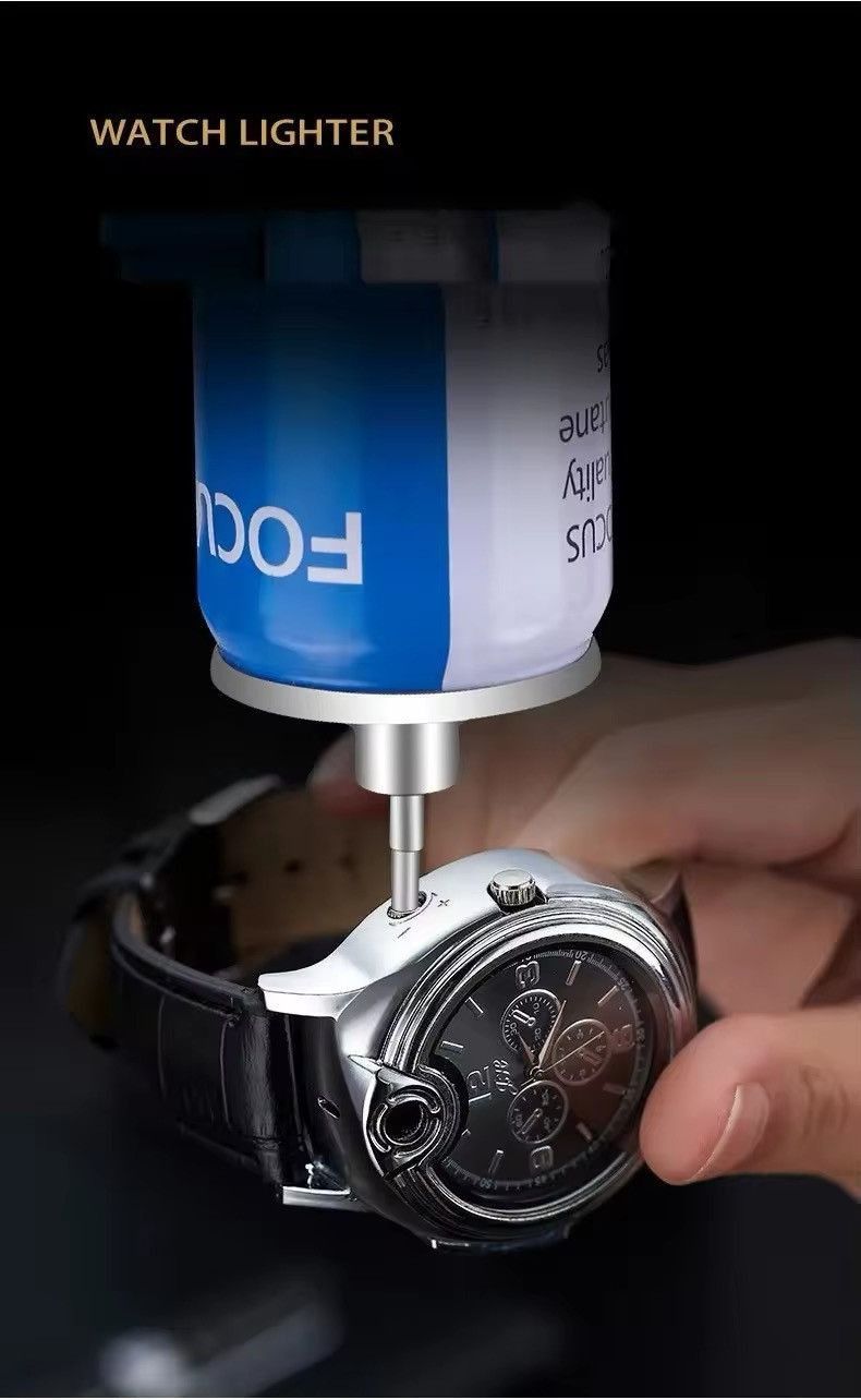Jewelry Metal Watch Lighter Size ONE SIZE - 7 Thumbnail