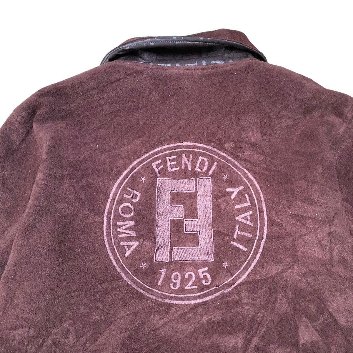 Fendi Vintage Fendi Zucca Monogram Reversible Jacket Size US M / EU 48-50 / 2 - 10 Thumbnail