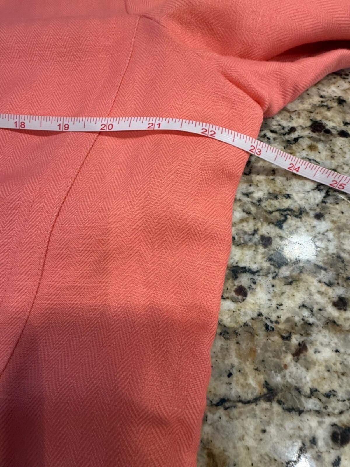 Other Emma James blazer jacket peachy pink lightly textured SZ 16 Size XXL / US 16-18 / IT 52-54 - 11 Thumbnail