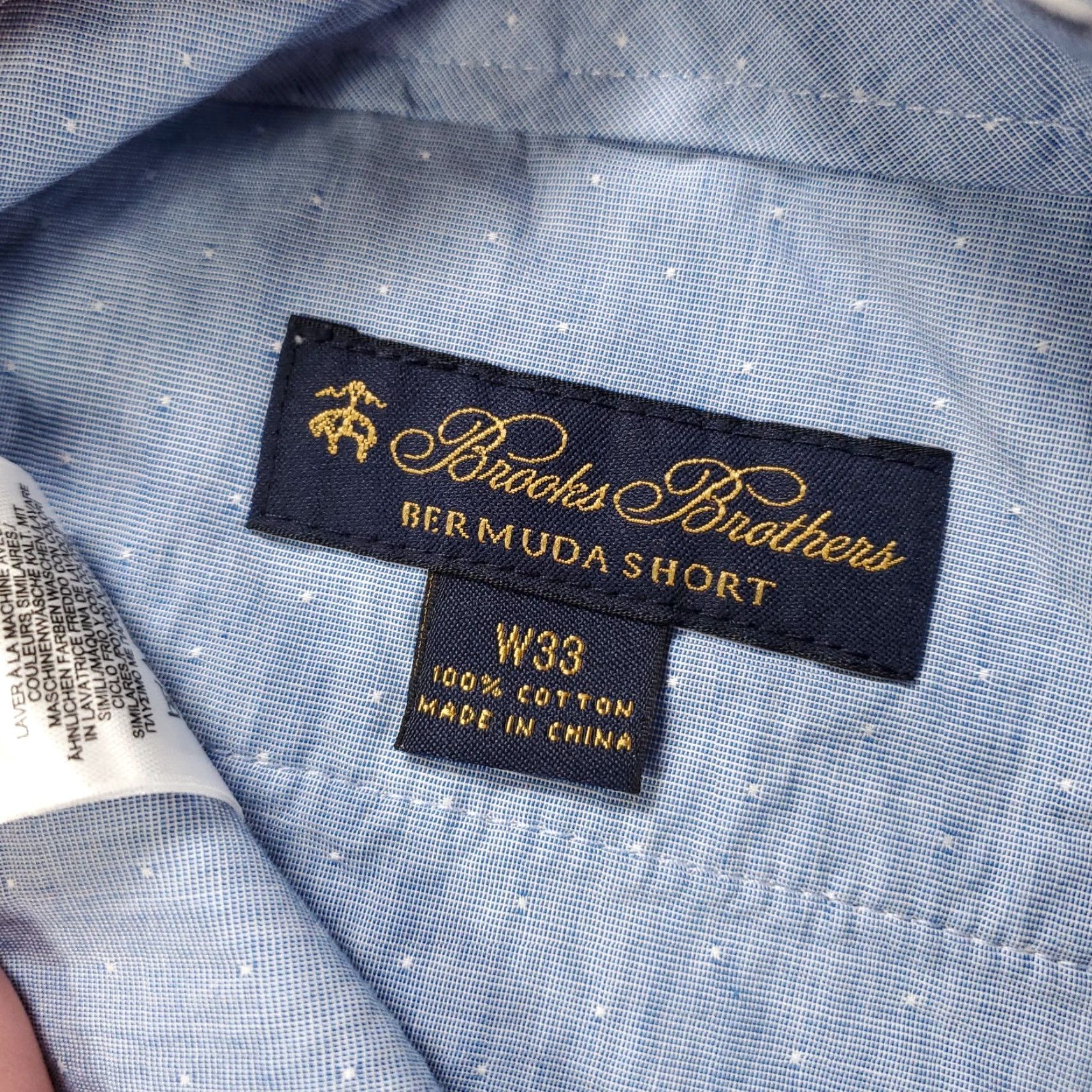 Brooks Brothers Brooks Brothers Seersucker Shorts Mens 33 Blue White Pinstripes Bermuda Casual Preppy Shirts? Size US 33 - 7 Thumbnail