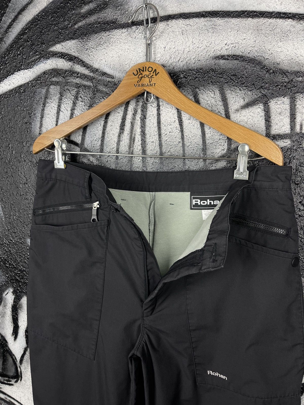 Other Rohan Vintage Outdoor Walking Black Winter Pants Men’s Size Large Size US 34 / EU 50 - 6 Thumbnail