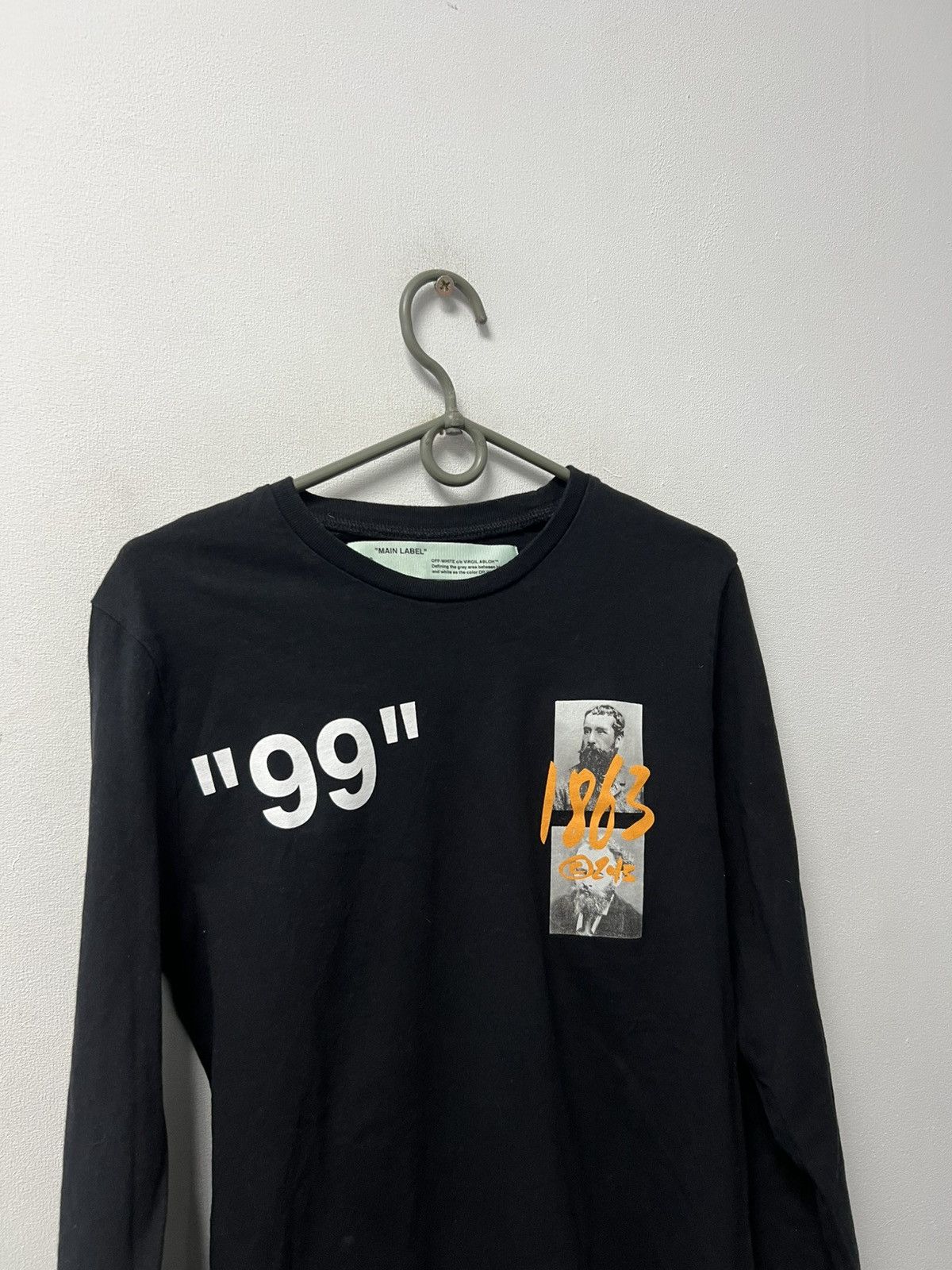 Off-White Off White Longsleeve Luxury Big Logo Size S XS Size US S / EU 44-46 / 1 - 4 Thumbnail