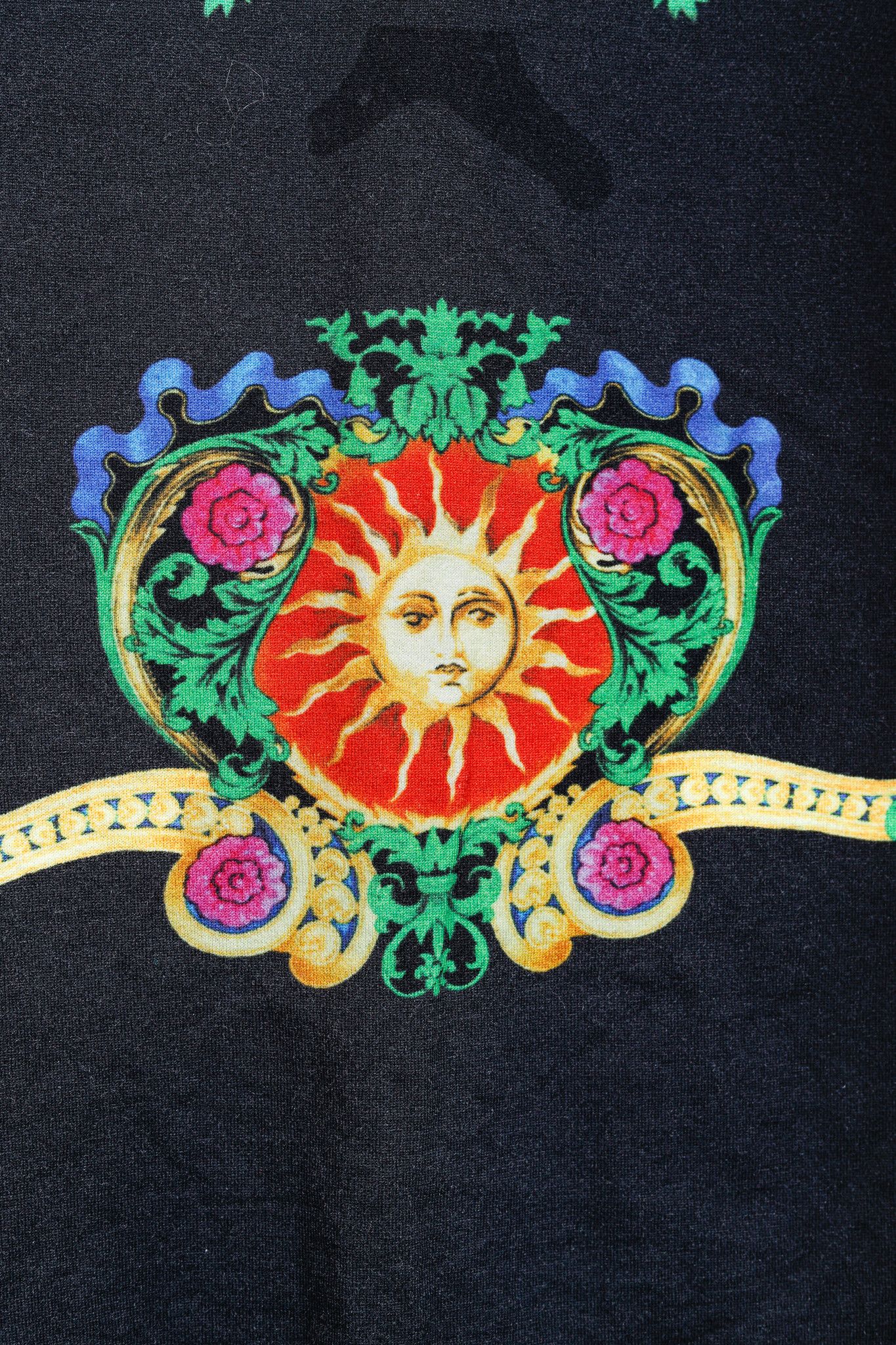 Versace Versace Resort 2018 Beverly Palm Graphic Cotton T-Shirt Size US M / EU 48-50 / 2 - 7 Thumbnail