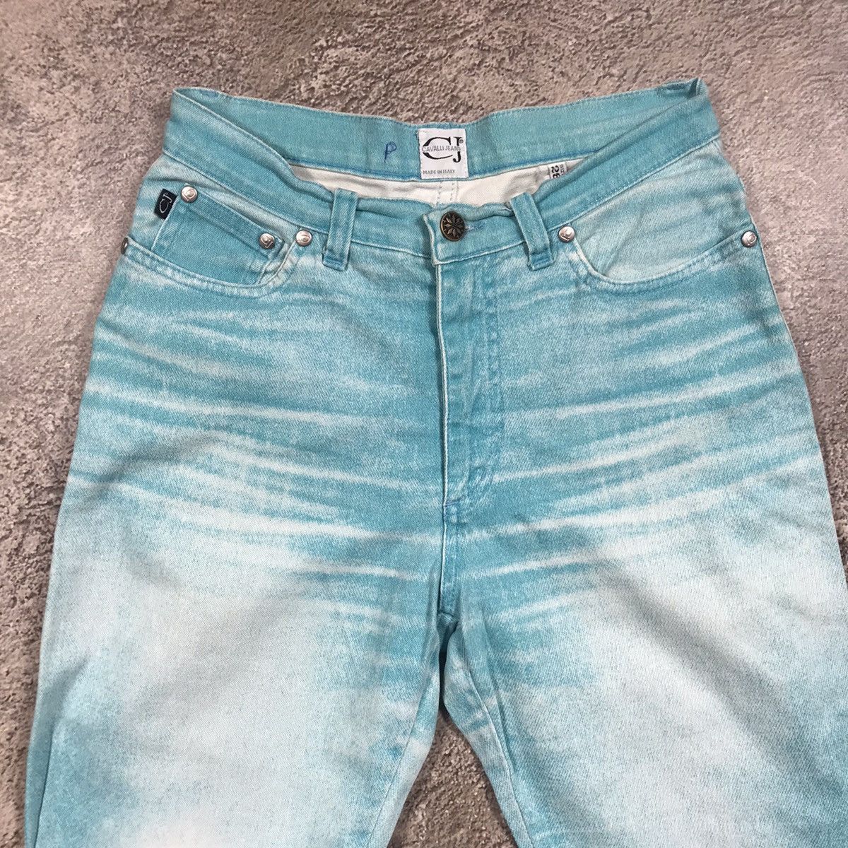 Vintage Vintage Cavalli Baggy Distressed Jeans Y2K Streetwear 28 Size US 28 / EU 44 - 3 Thumbnail