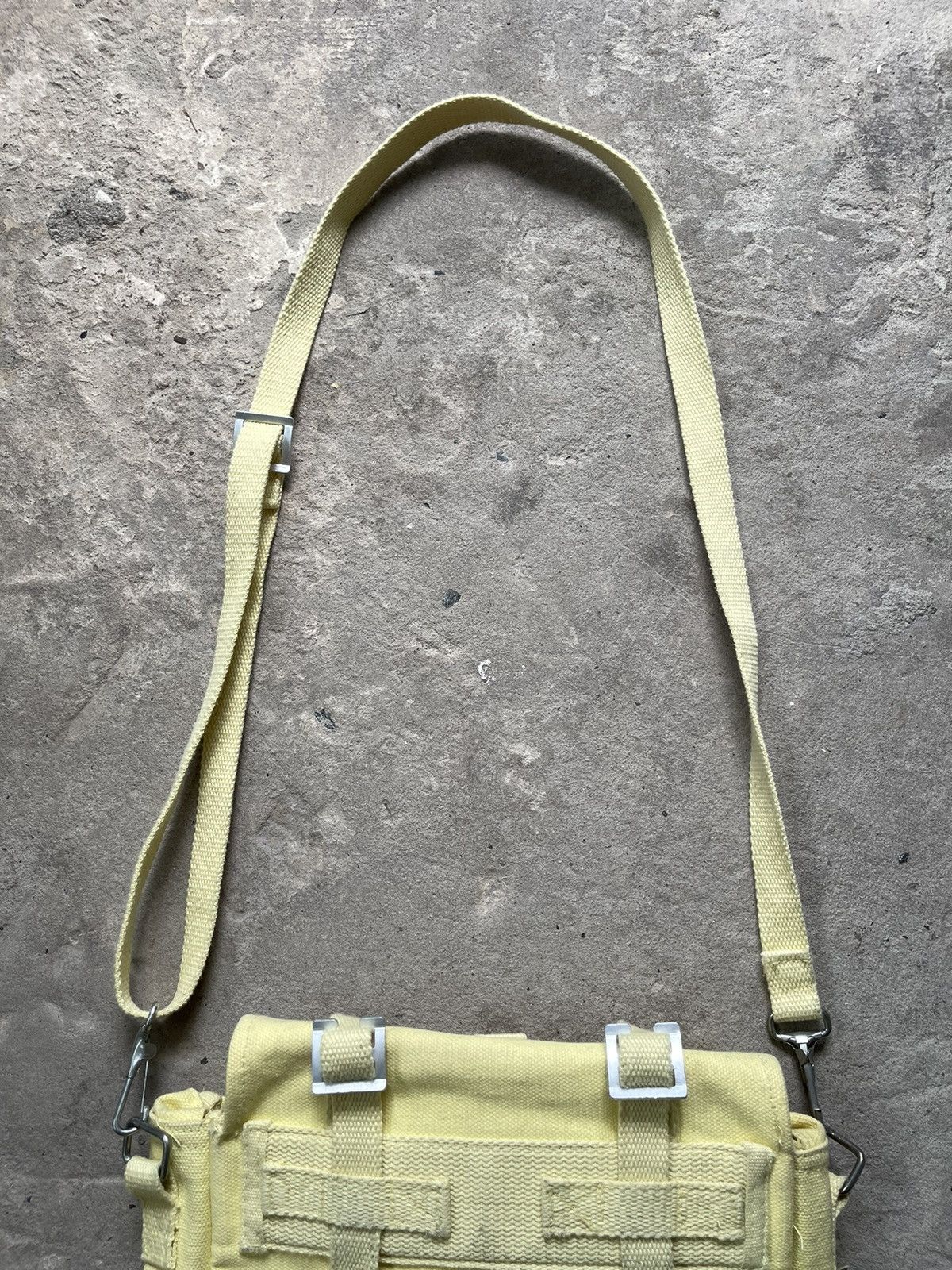 Other Vintage 1940s WW2 Era Military Canvas US Army Messenger Bag Size ONE SIZE - 11 Thumbnail