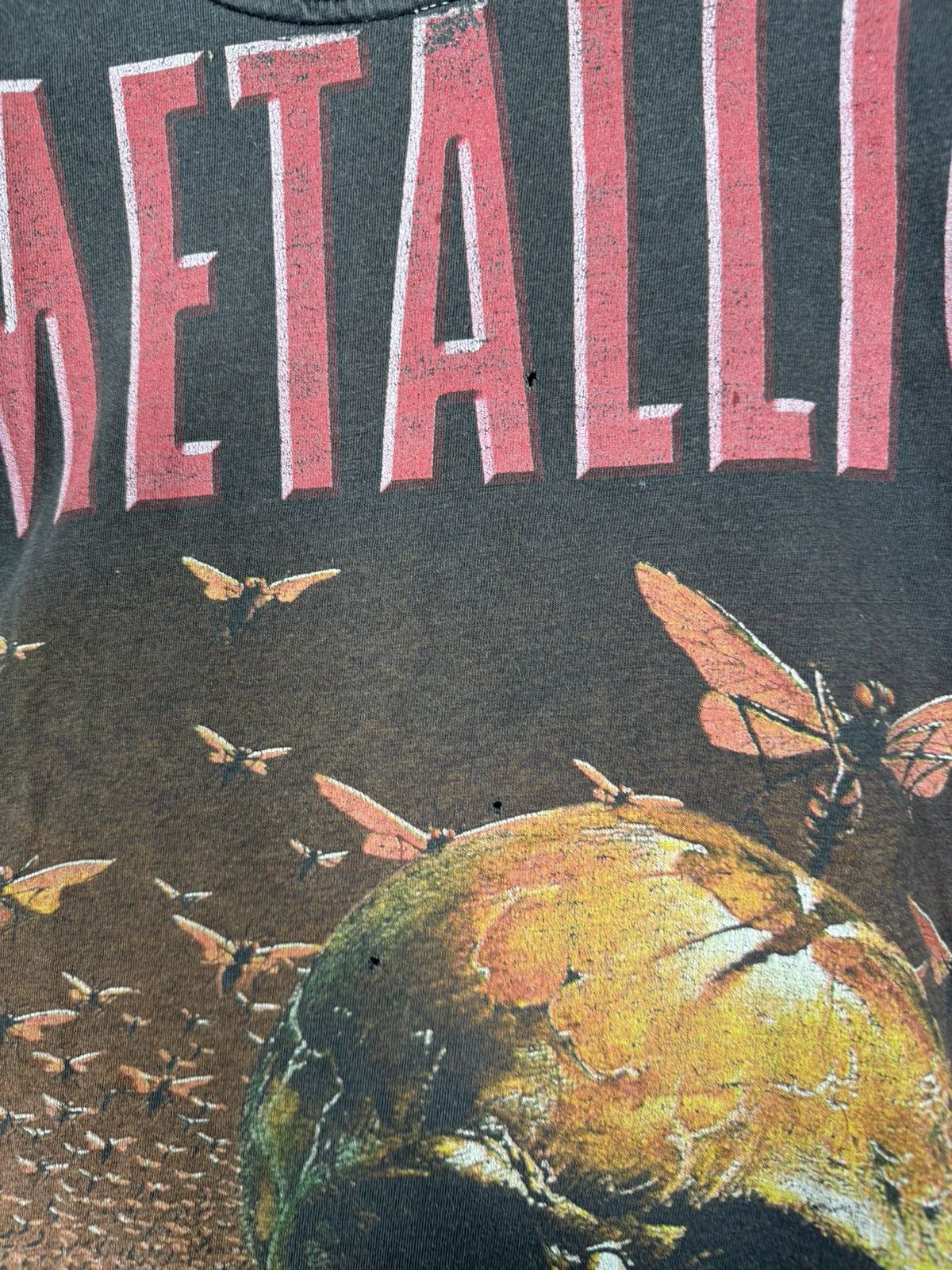 Metallica Metallica vintage band full print rock t shirt Size US M / EU 48-50 / 2 - 8 Thumbnail