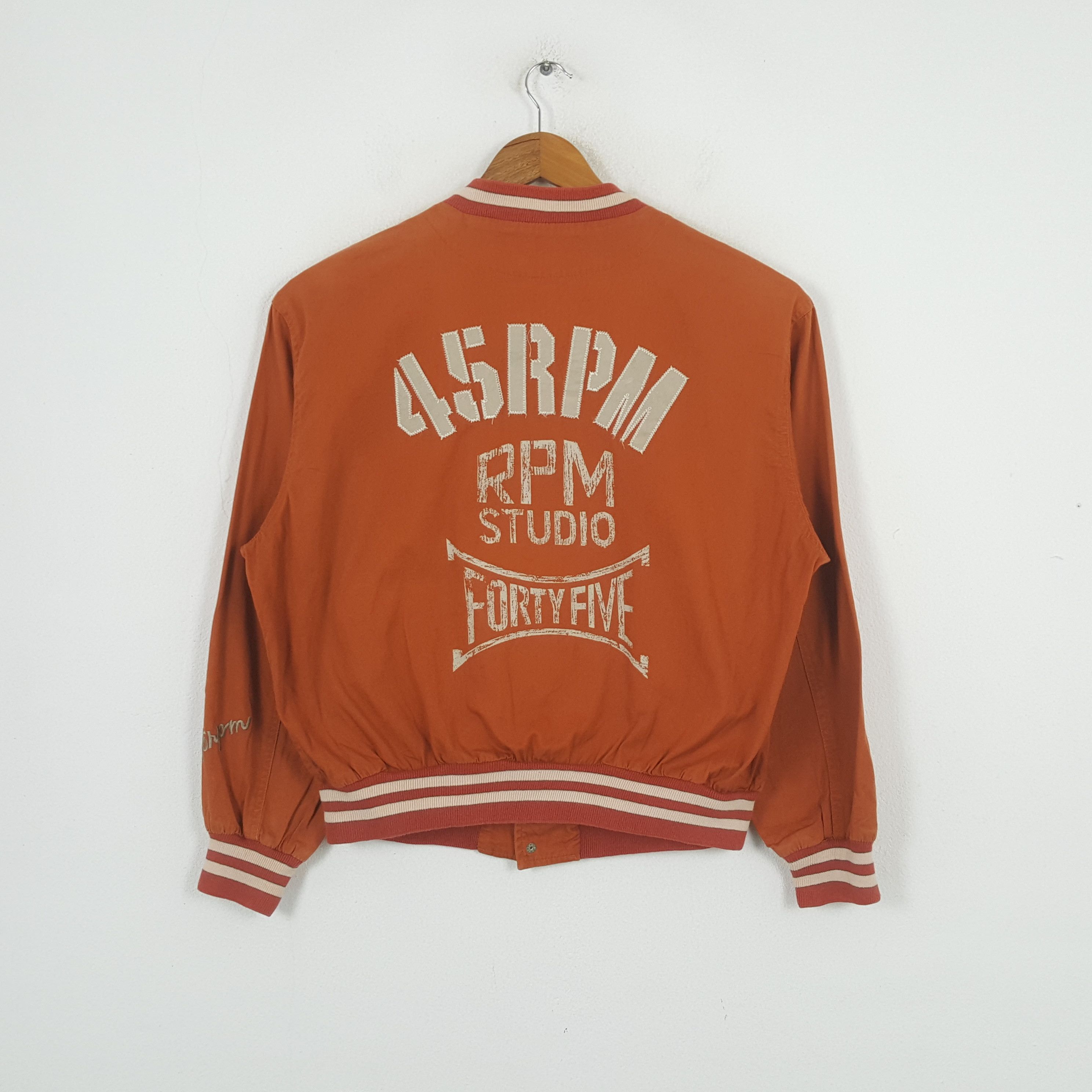 45rpm × Japanese Brand × Vintage Vintage 45 RPM Japanese Brand Jacket C288N8 Size US XL / EU 56 / 4 - 1 Thumbnail