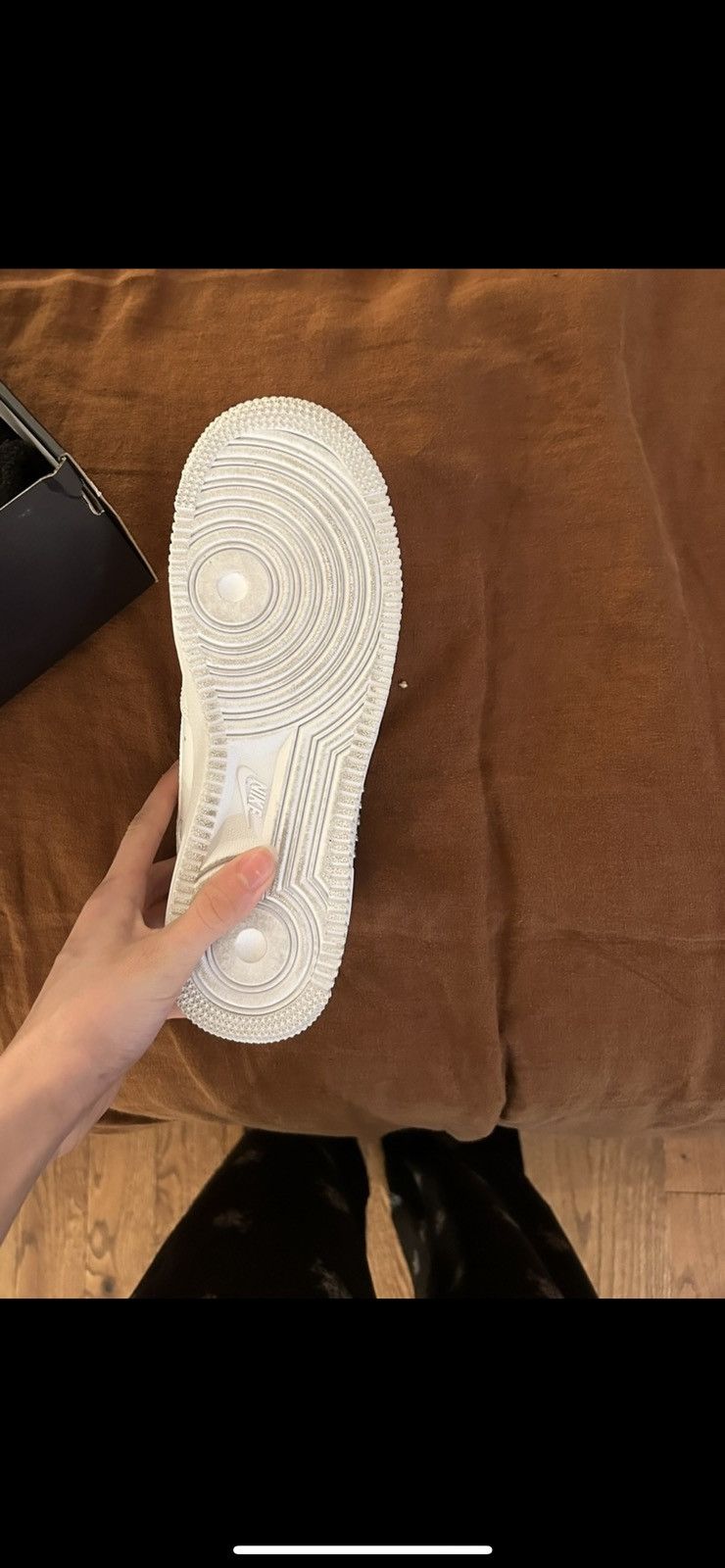 Nike Nike Air Force 1 ‘07 ‘Studded Swoosh’ Chrome Size US 7.5 / IT 37.5 - 10 Thumbnail