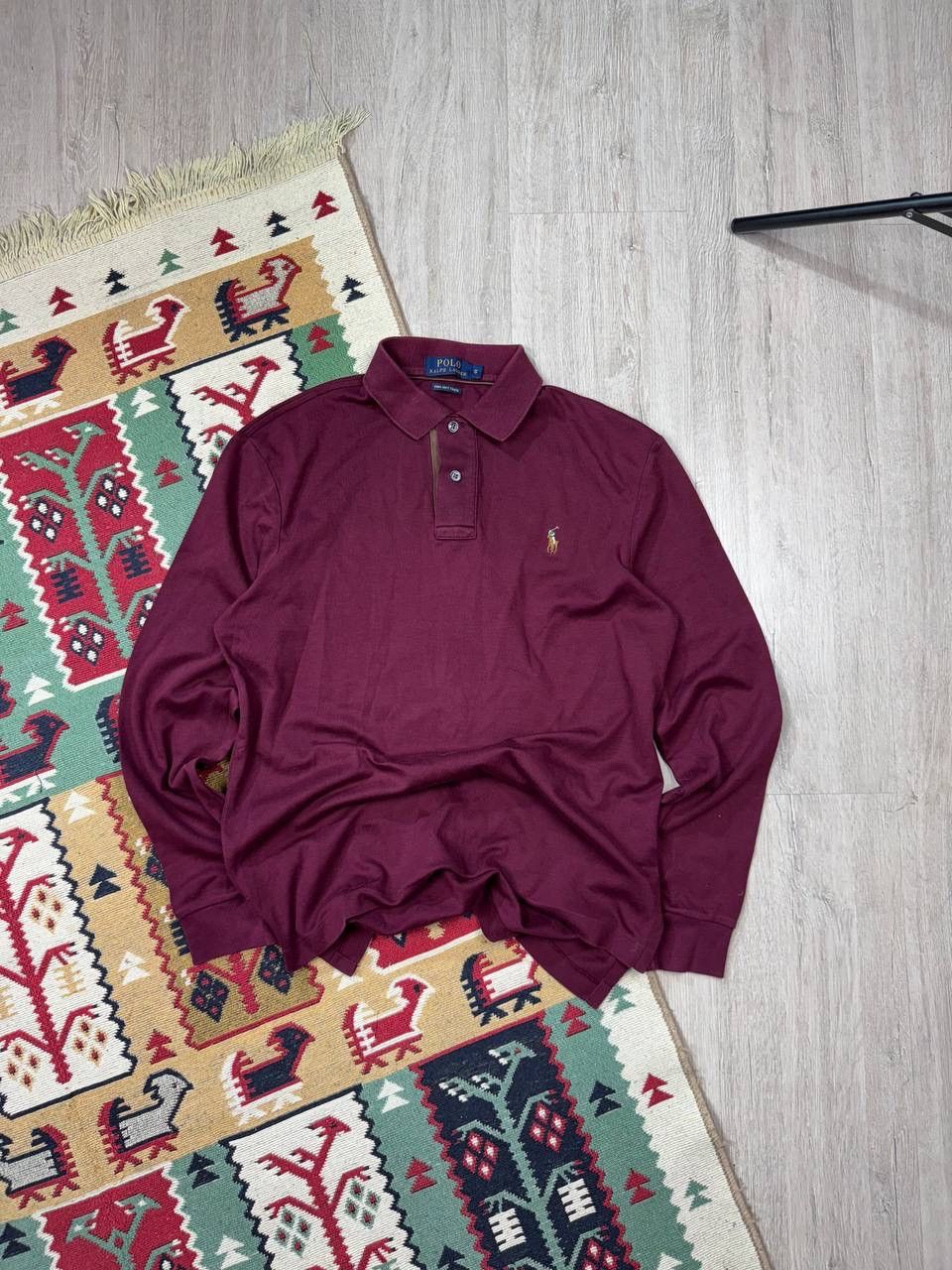 Polo Ralph Lauren × Vintage Vintage Polo Ralph Lauren Y2K Rugby Polo Longsleev Size US S / EU 44-46 / 1 - 1 Thumbnail