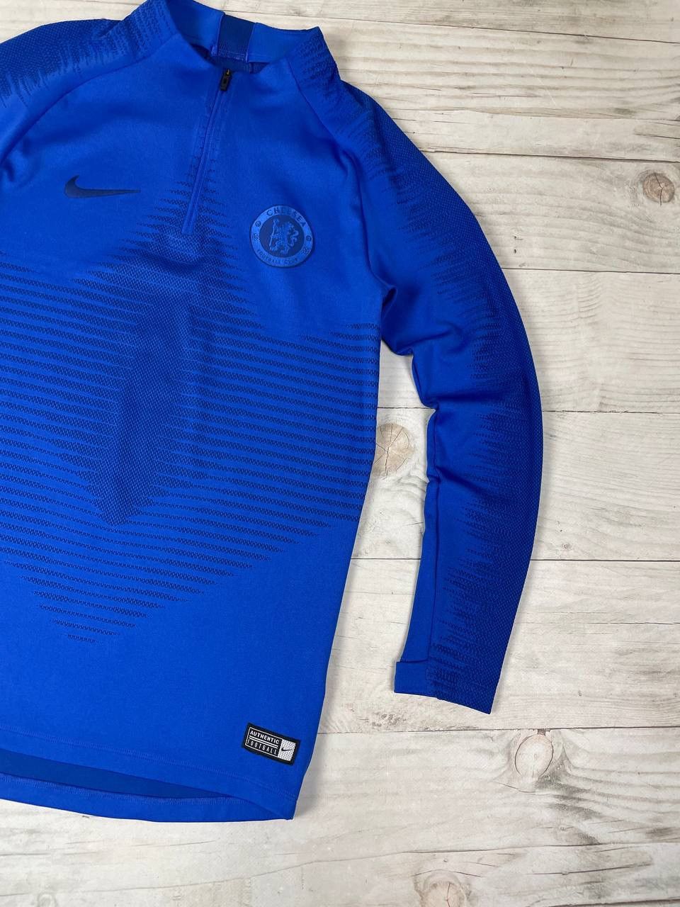 Nike Nike Chelsea Training Shirt Drill Top Vaporknit Long Sleeve Size US S / EU 44-46 / 1 - 5 Thumbnail