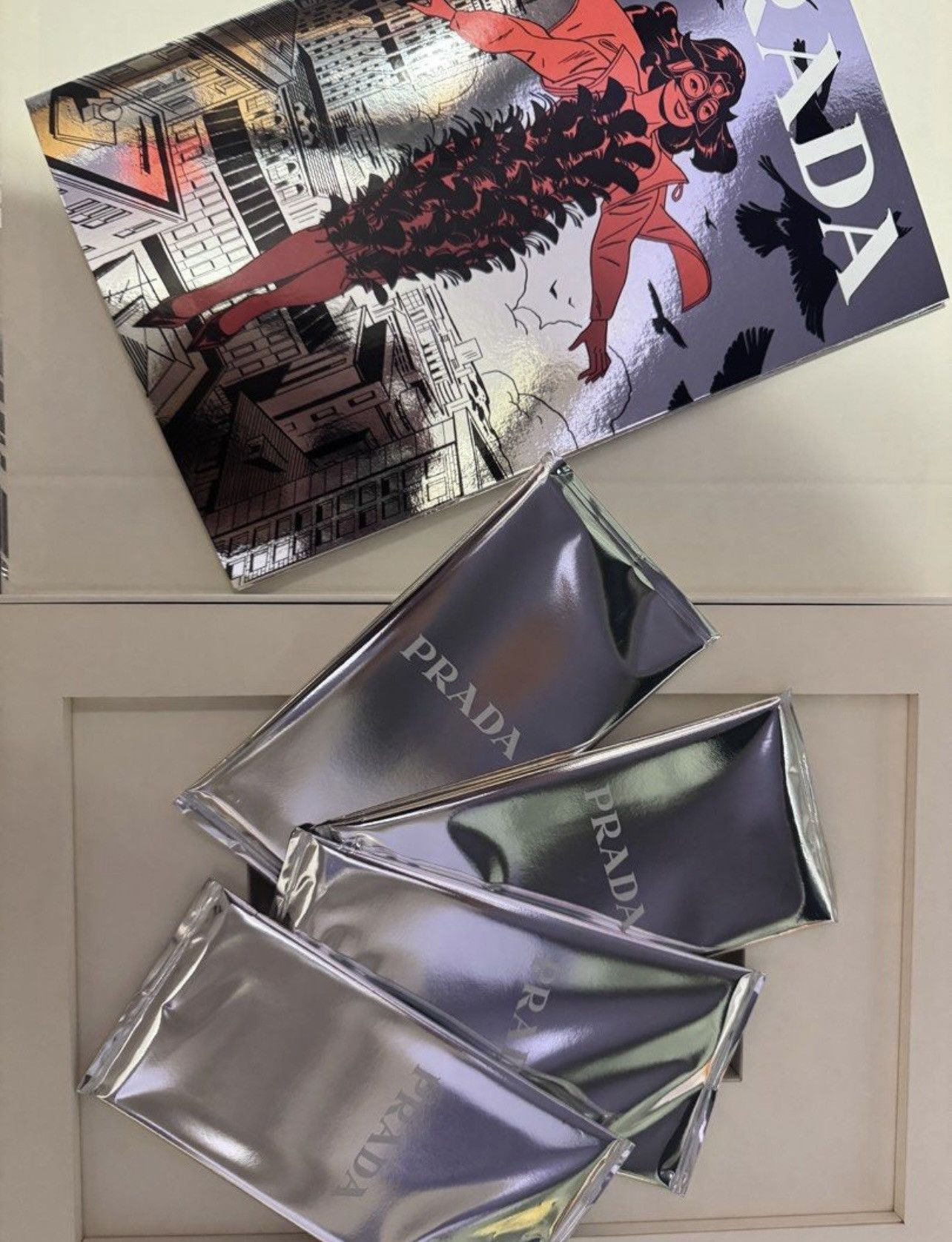 プラダ　マガジン Prada 🔥 Prada superhero comic book magazine | Grailed