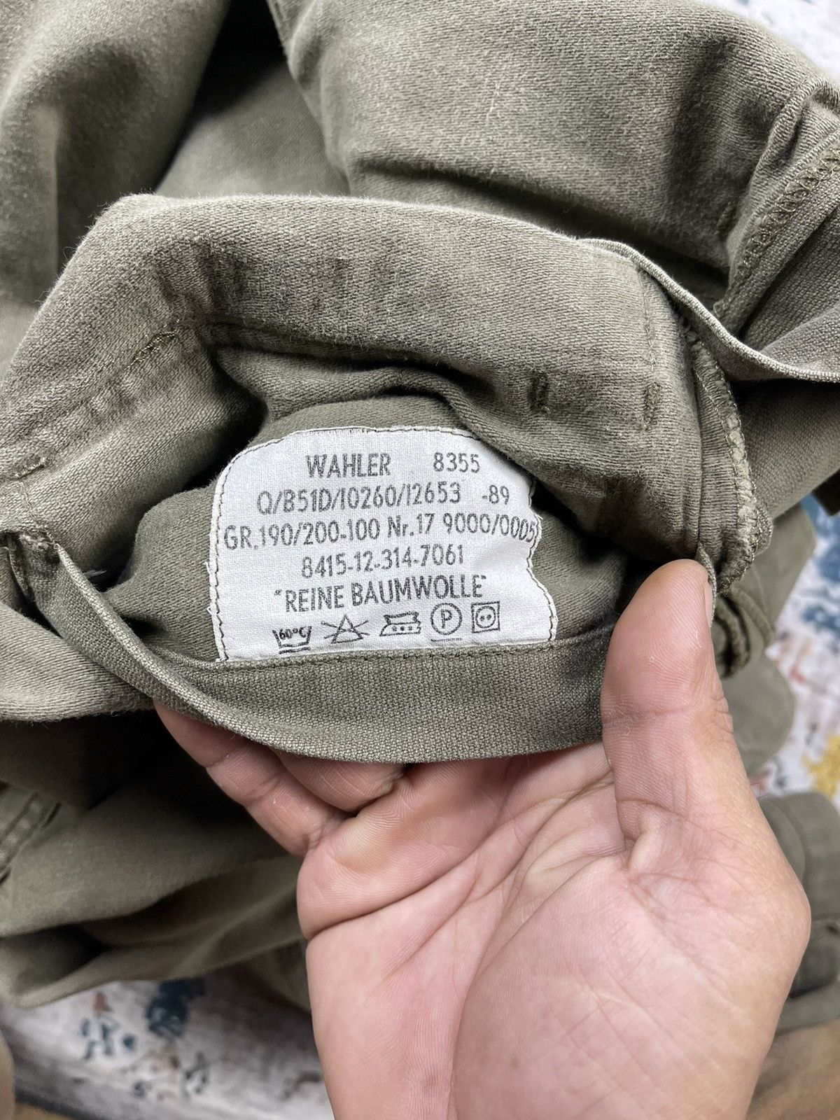 Vintage Vintage German Army Field Shirt Jackets Size US M / EU 48-50 / 2 - 8 Thumbnail