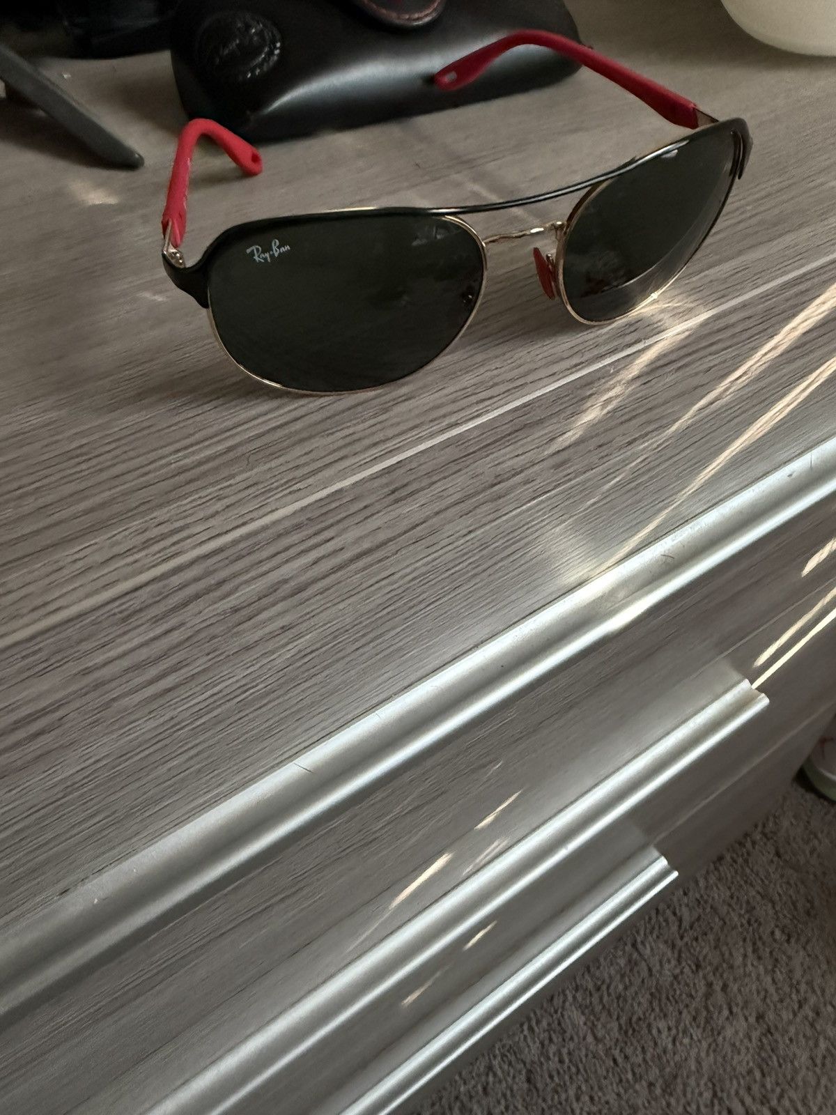 Ferrari × RayBan RaybanXFerrari Shades Size ONE SIZE - 5 Thumbnail