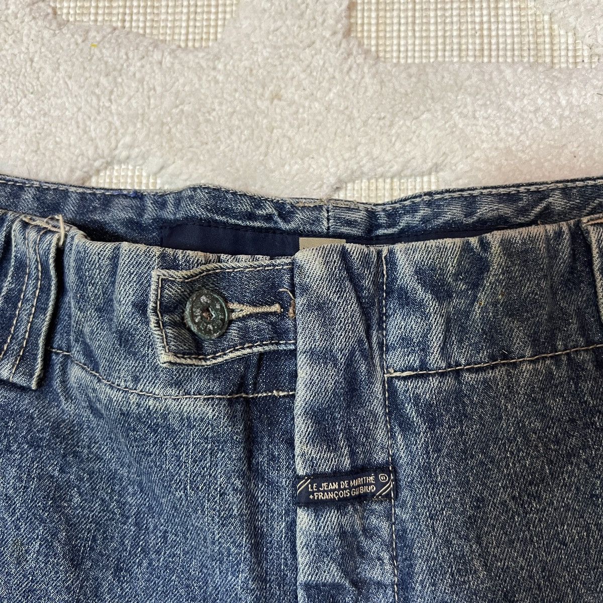 Marithe + Francois Girbaud Vintage Y2K Marithe Francois Girbaud Shuttle Tape Shorts Size US 38 / EU 54 - 4 Thumbnail