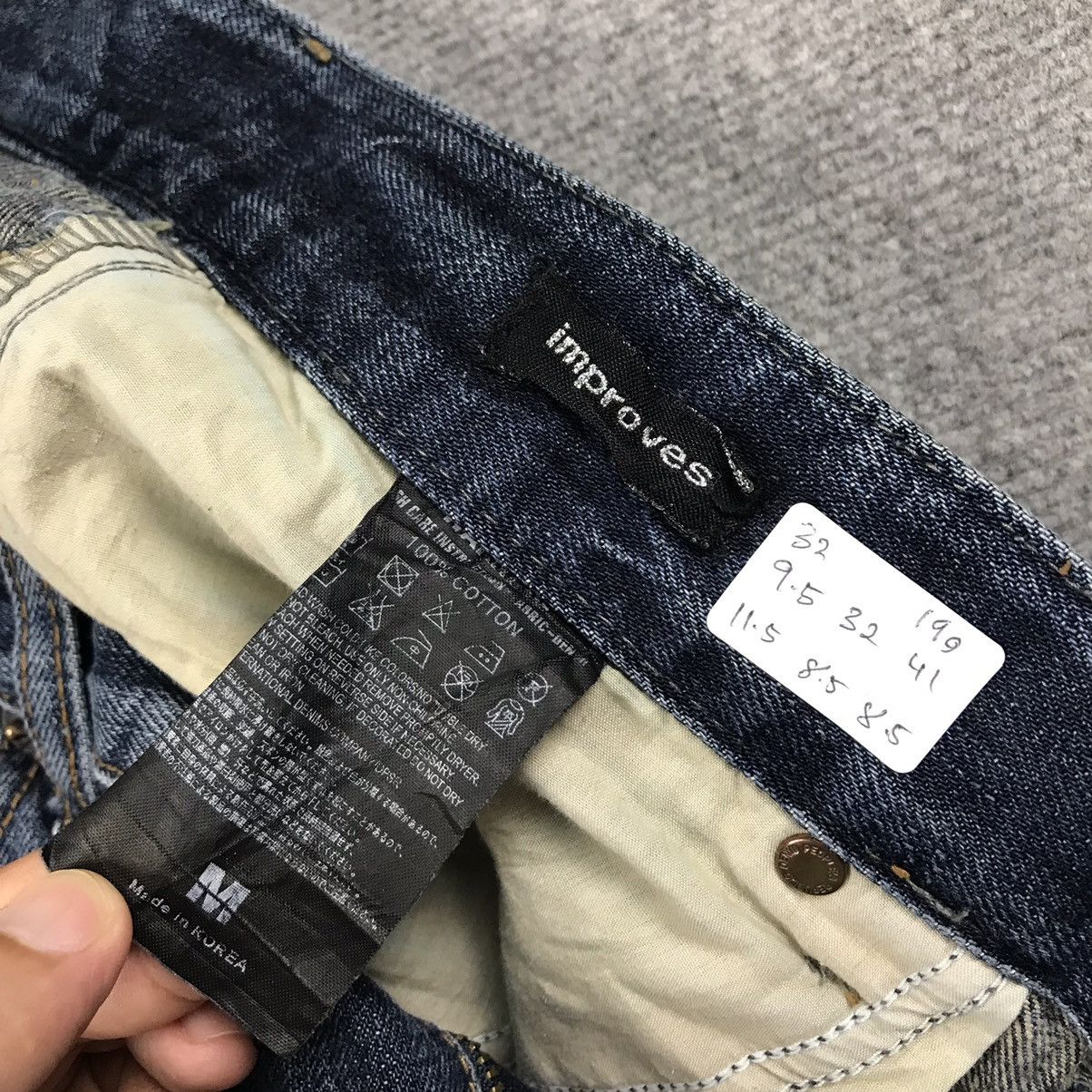 If Six Was Nine × Japanese Brand JAPAN STYLE IMPROVES BLUE DENIM PANTS Size US 32 / EU 48 - 18 Thumbnail