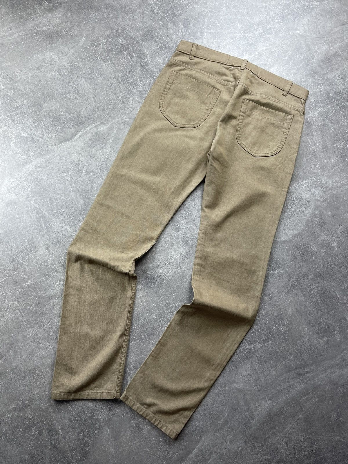 Maison Margiela Maison Martin Margiela Line 10 Beige Slim Denim Pants Size US 30 / EU 46 - 1 Thumbnail