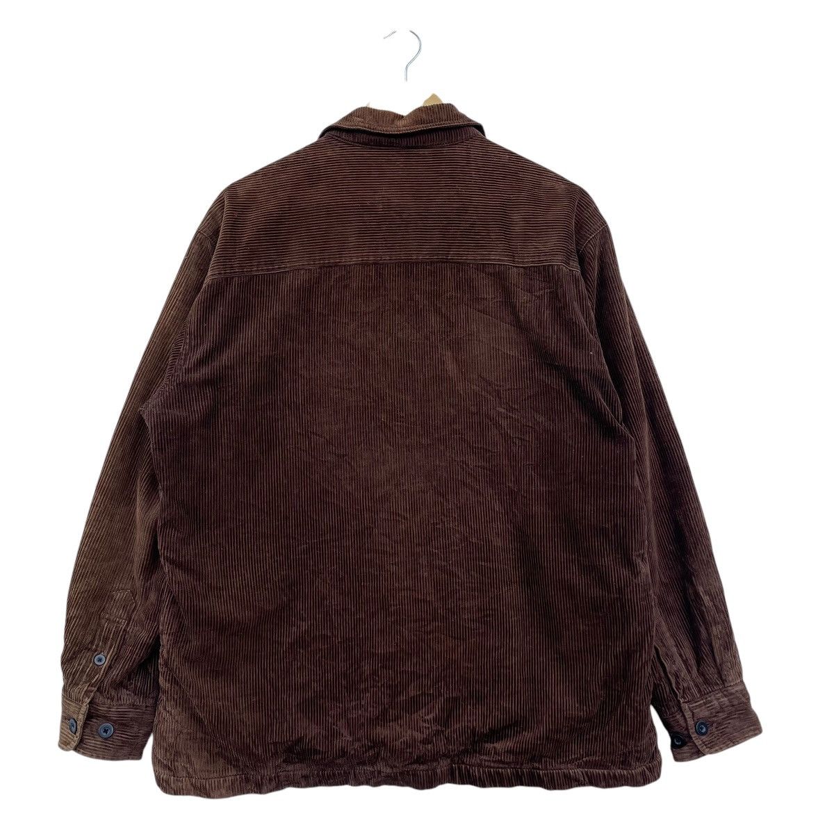 Polo Ralph Lauren × Vintage 💥Vintage Beverly Hills Polo Club Corduroy Zip Up Dual Pocket Size US L / EU 52-54 / 3 - 2 Thumbnail