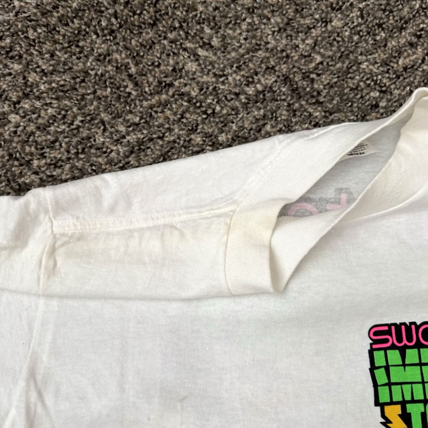 Swatch VINTAGE Swatch Impact T Shirt Mens M 80s Rare Skateboard Watches Graphic Tee Size US M / EU 48-50 / 2 - 5 Thumbnail