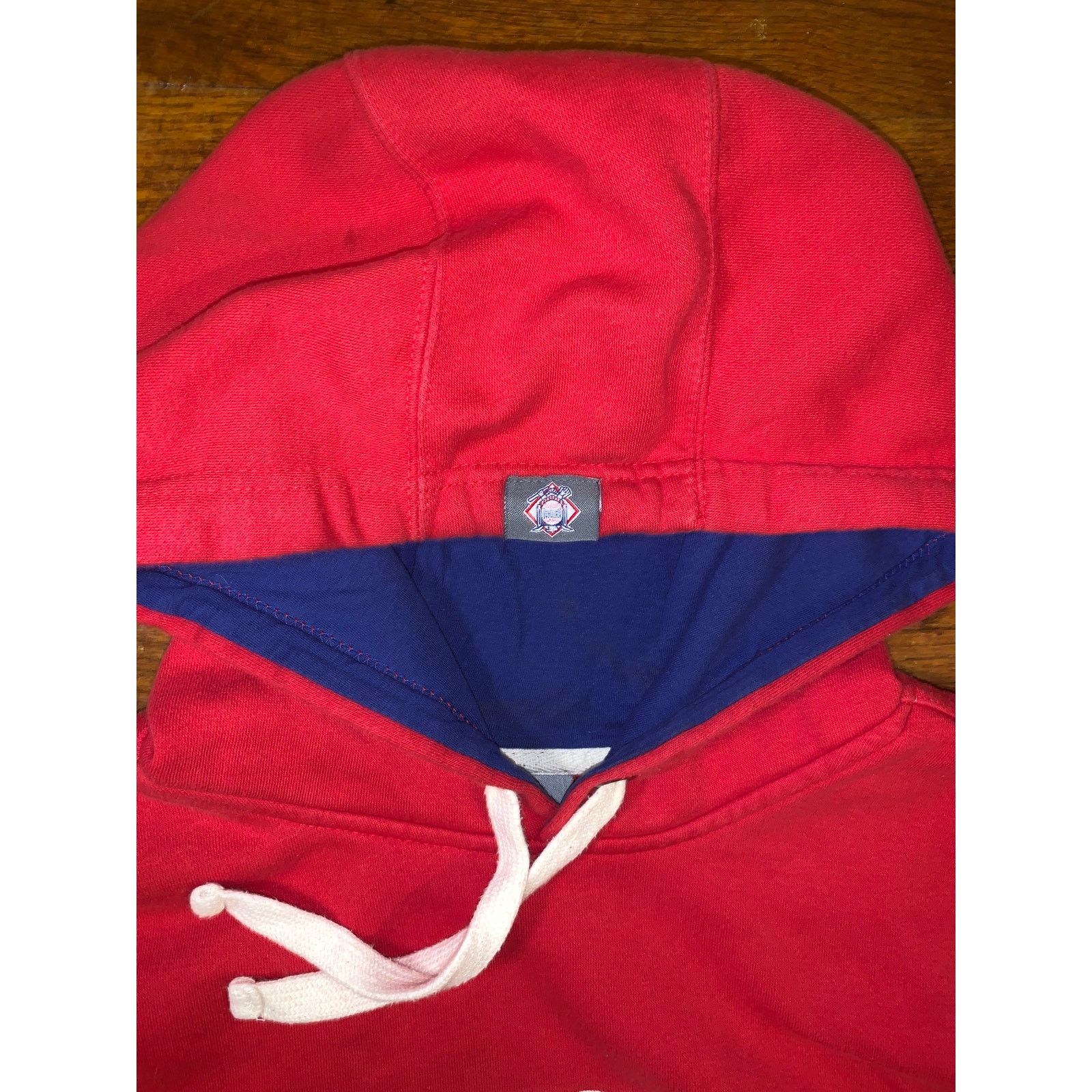 MLB Philadelphia Phillies Hoodie Red Genuine MLB Pullover L XL Size US XL / EU 56 / 4 - 5 Thumbnail
