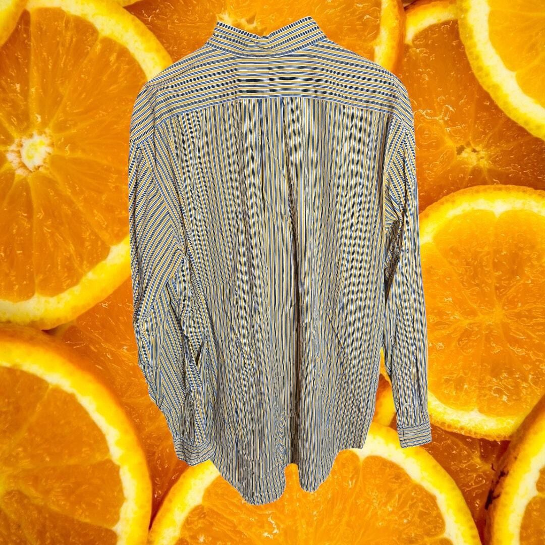 Ralph Lauren Ralph Lauren Men's Classic Fit Striped Long Sleeve Button-Up Size US XL / EU 56 / 4 - 3 Thumbnail