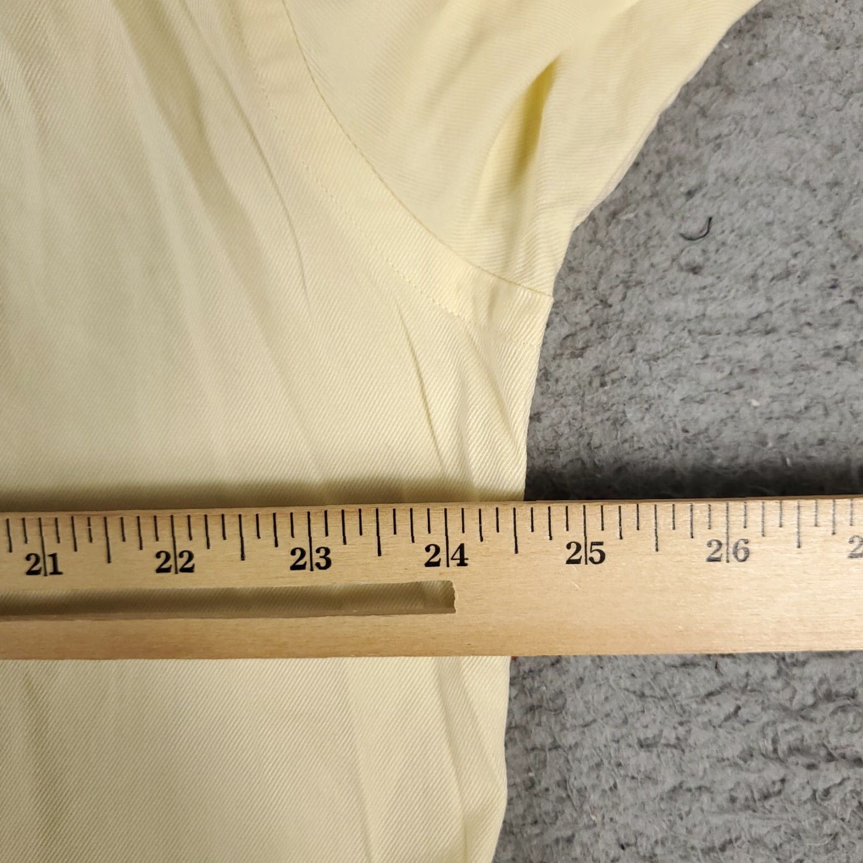 Tommy Hilfiger Tommy Hilfiger Shirt Mens Large Yellow Button-Up Long Sleeve Casual Business Formal Casual Workwear Size US L / EU 52-54 / 3 - 5 Thumbnail
