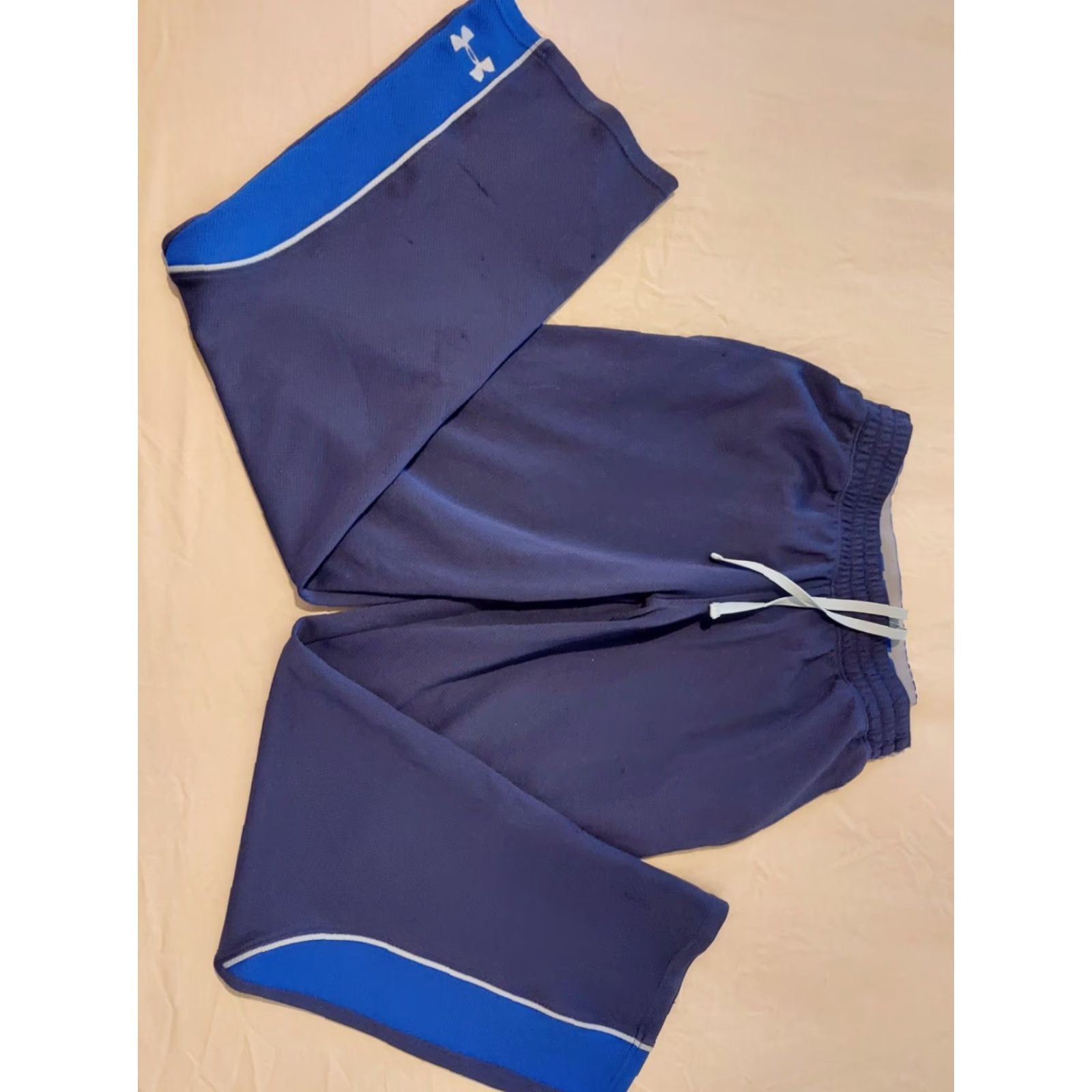Under Armour Under Armour Pants Mens Athletic Regular M Blue Size US 31 - 2 Thumbnail