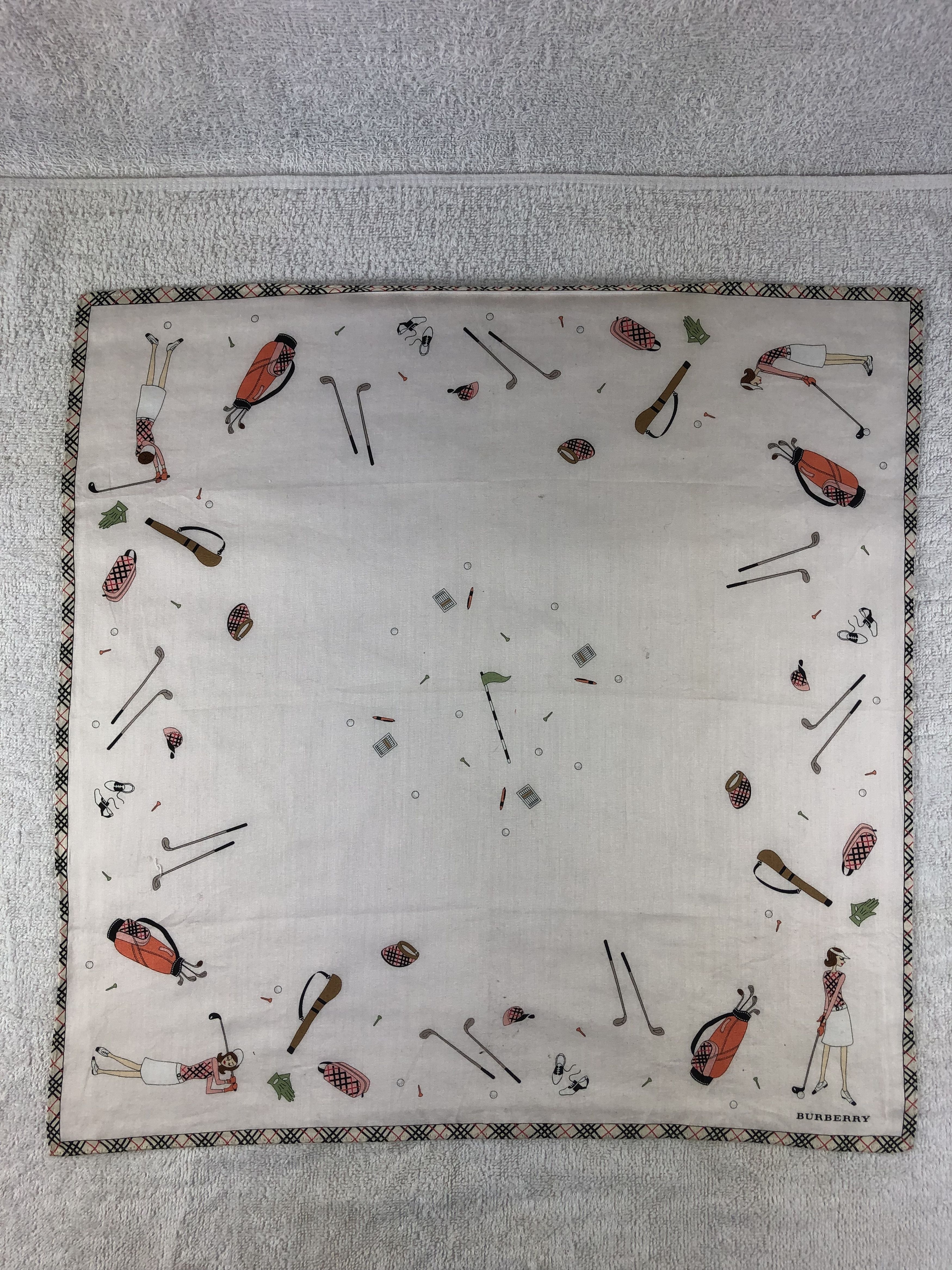 Burberry Burberry Handkerchief / Bandana / Neckerchief Size ONE SIZE - 3 Thumbnail