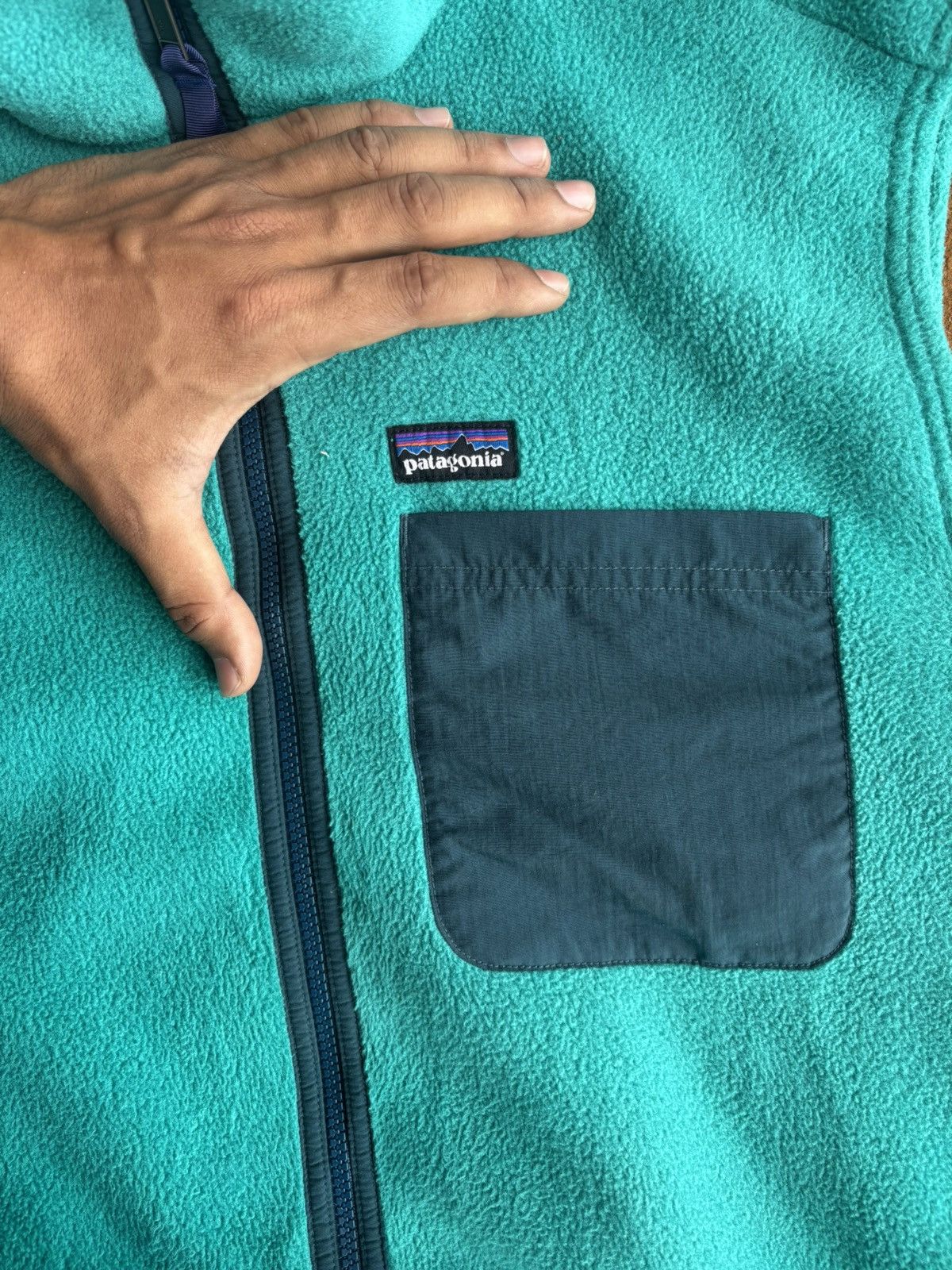 Patagonia Patagonia Classics Turquoise Vest Size US XL / EU 56 / 4 - 6 Thumbnail