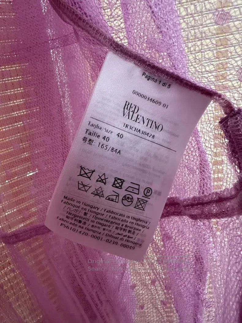 Valentino Valentino Dress polka dot mesh Size S / US 4 / IT 40 - 5 Thumbnail