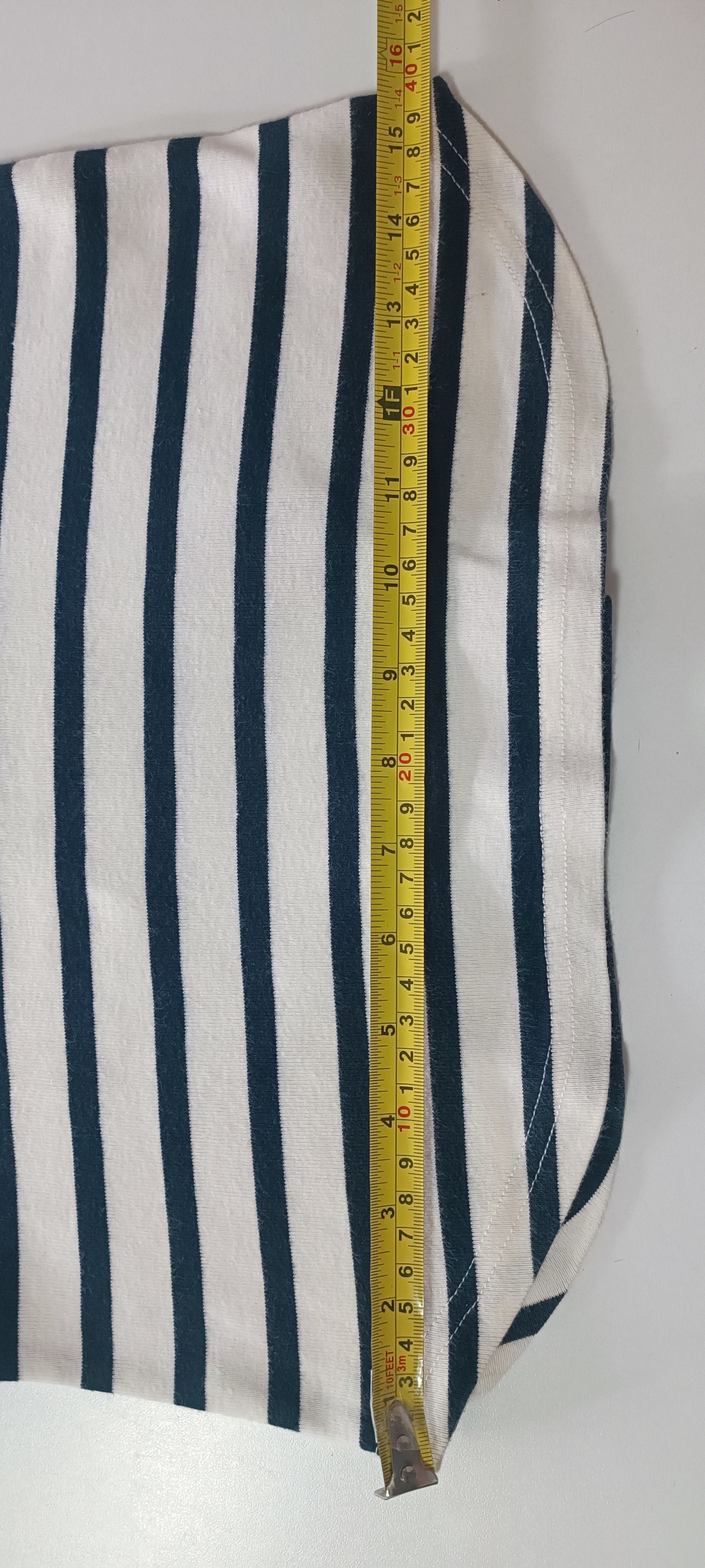 Jean Paul Gaultier SS 1997 - Rare Egyptian and Navy stripes top Size S / US 4 / IT 40 - 8 Thumbnail