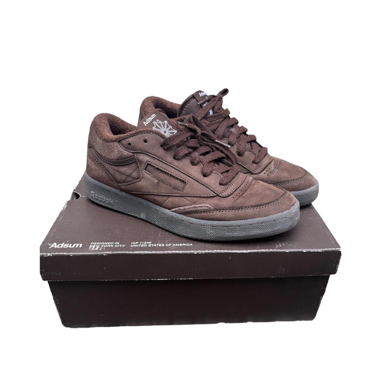 Adsum × Reebok Adsum Reebok Dark Brown Club C Mid II Shoe Size US 8 / EU 41 - 2 Thumbnail