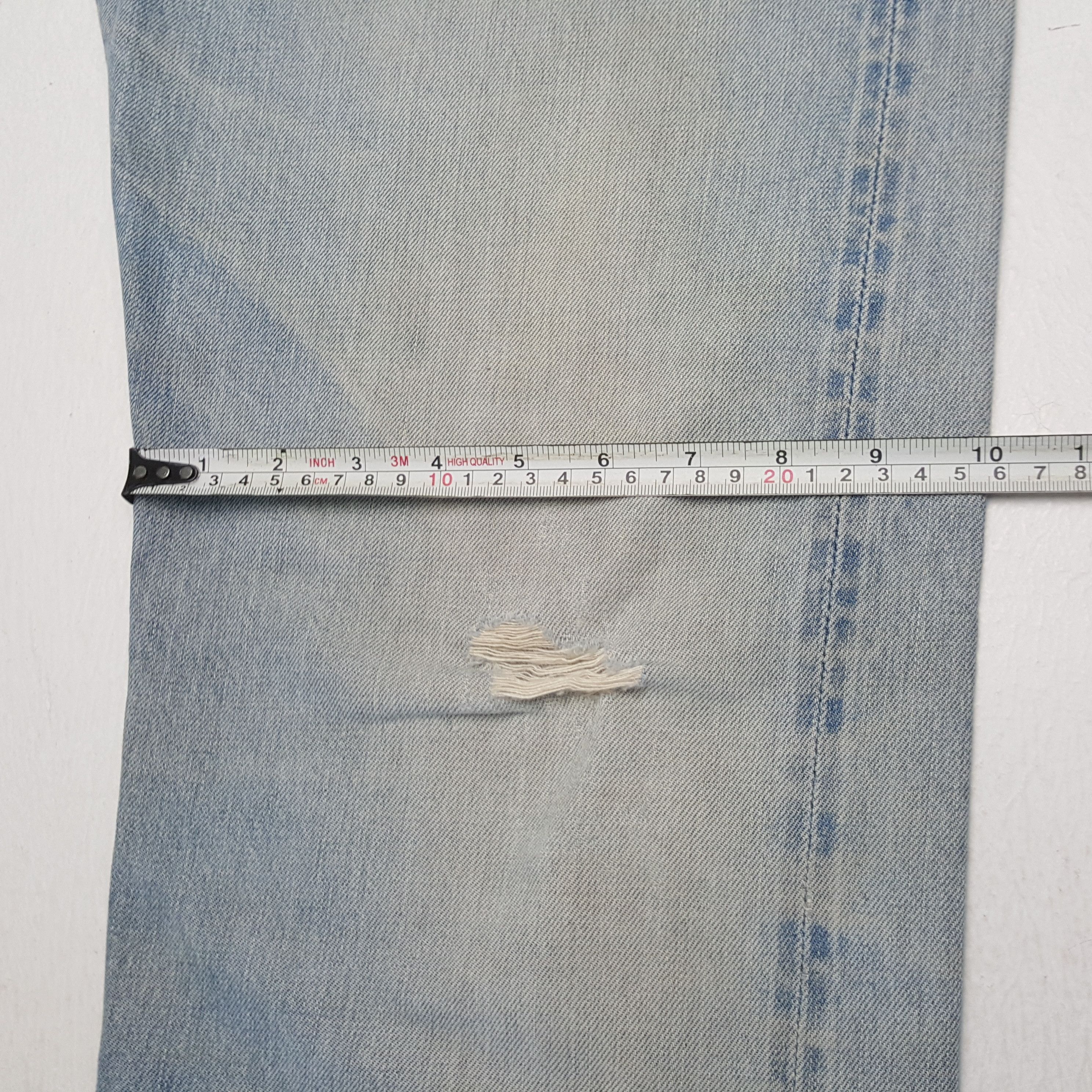Evisu × Japanese Brand × Vintage Vintage EVISU Japanese Brand Daicock Custom Distressed Jeans Size US 28 / EU 44 - 10 Thumbnail