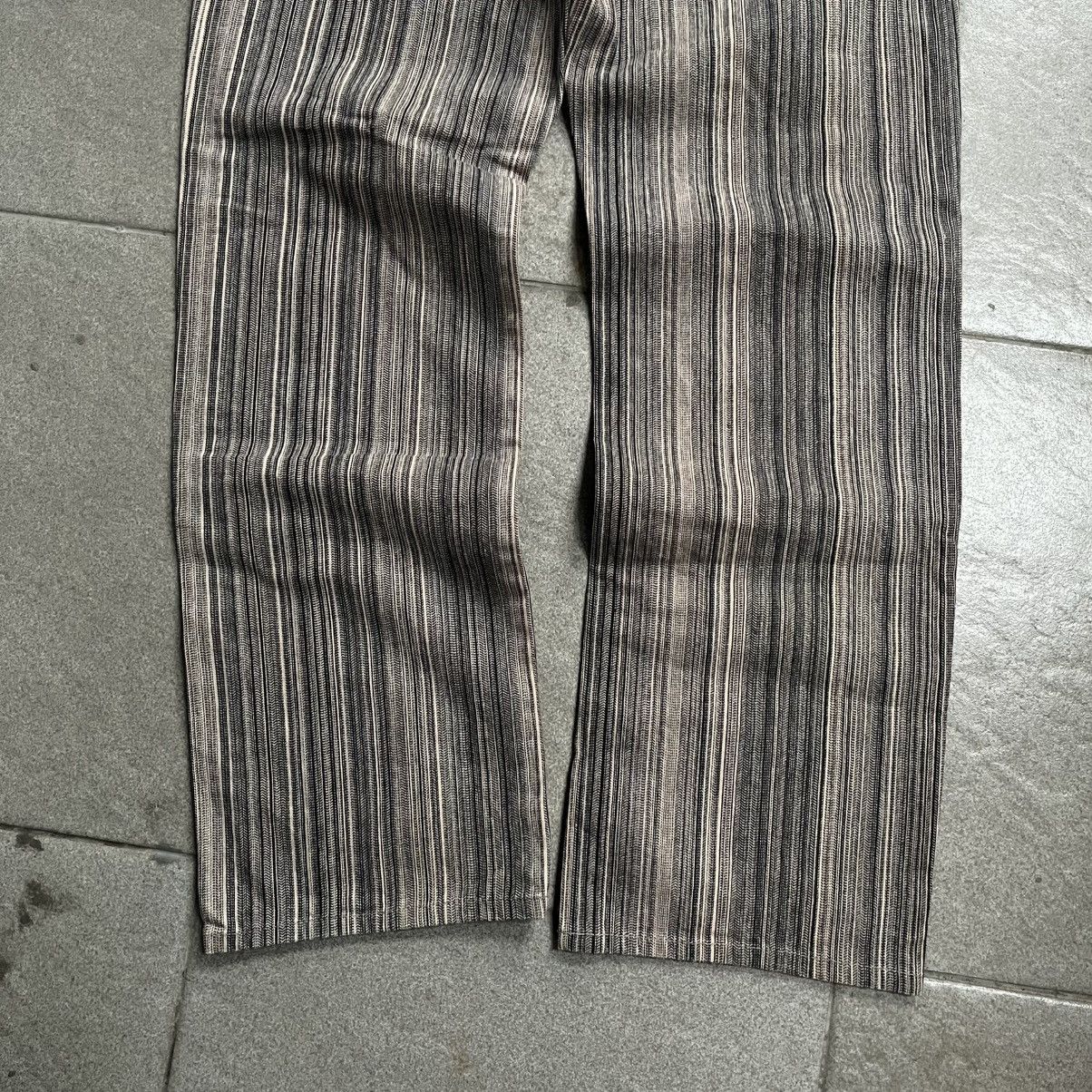 If Six Was Nine 🔥Carter flaree denim stripe pants Size US 32 / EU 48 - 7 Thumbnail