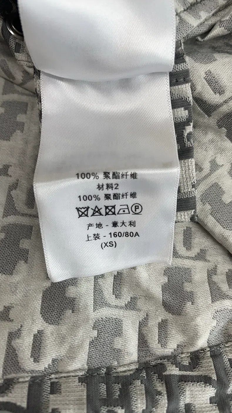 Dior Dior Gray old flower full print logo windbreaker jacket Size XS / US 0-2 / IT 36-38 - 5 Thumbnail