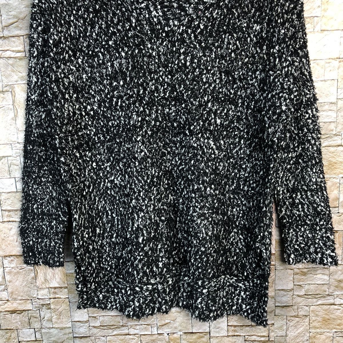Homespun Knitwear × Japanese Brand Colza Black Knitwear #A681 Size M / US 6-8 / IT 42-44 - 6 Thumbnail