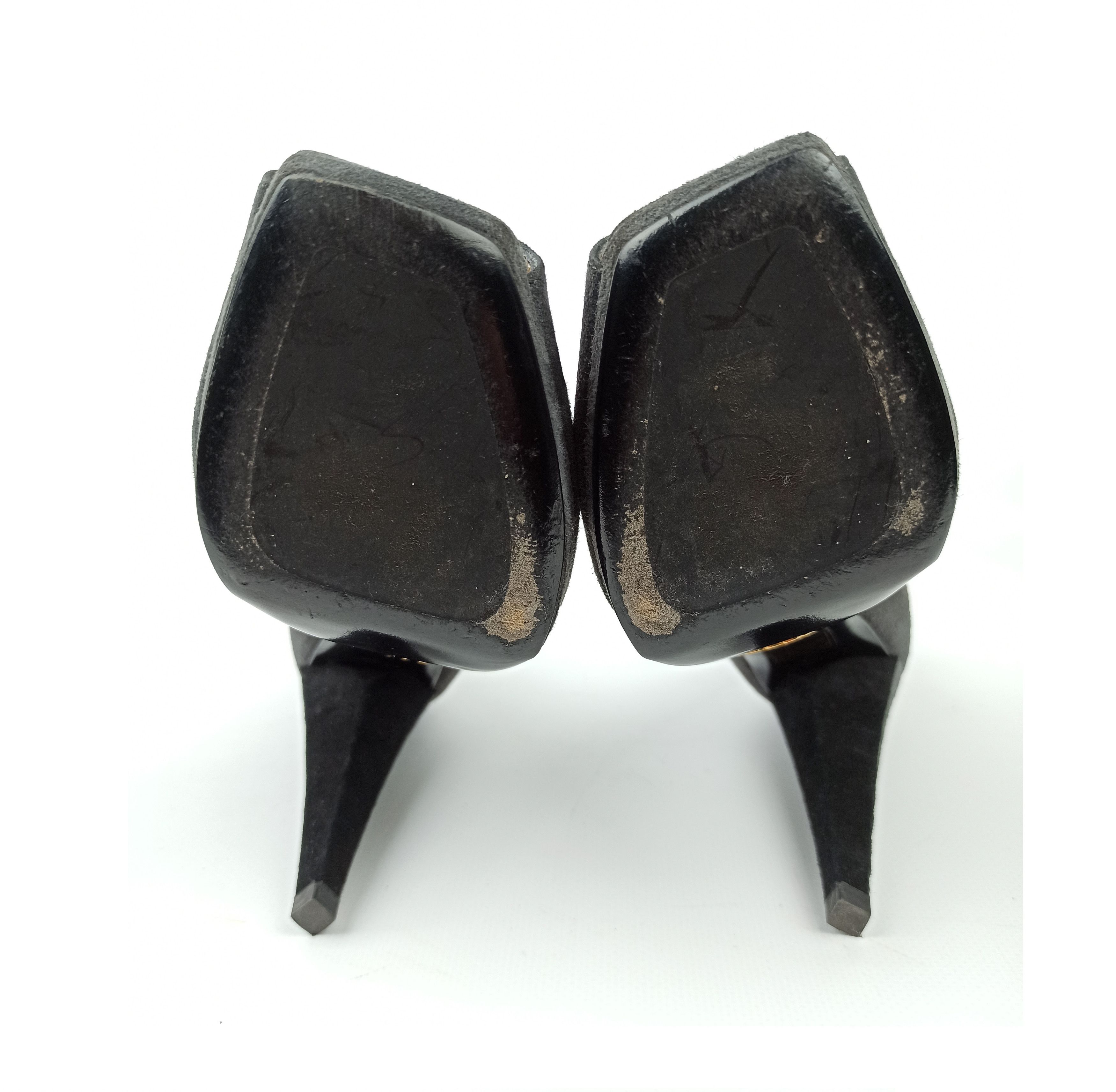 Prada Prada High Heels Suede Shoes Size US 6.5 / IT 36.5 - 8 Thumbnail