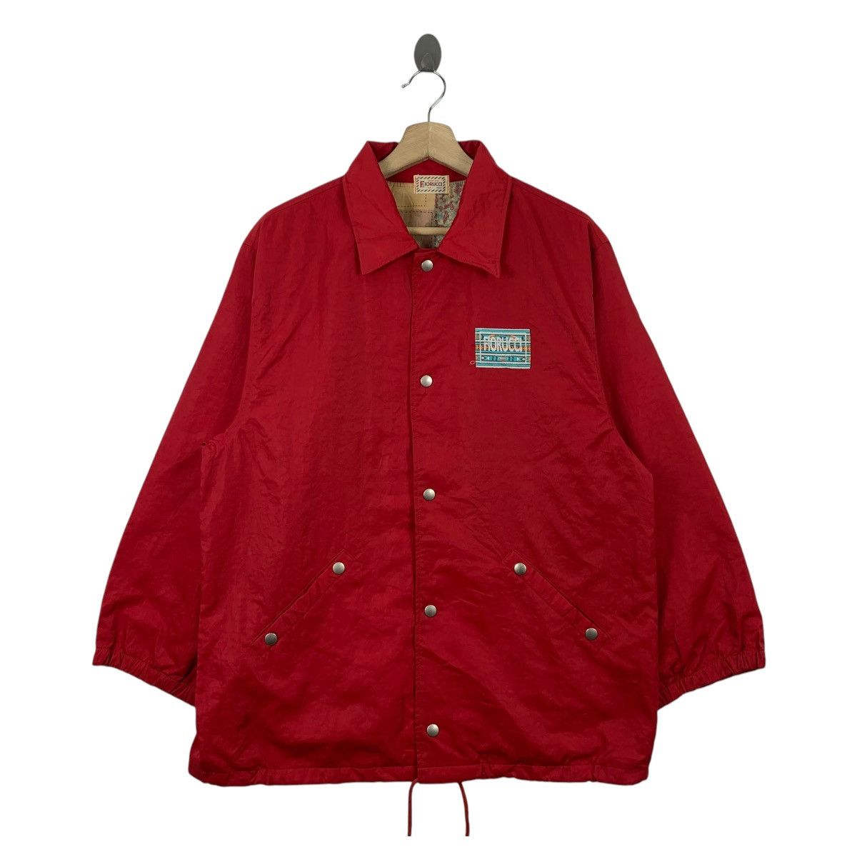 Fiorucci × Vintage Vintage FIORUCCI Italy Italian Designer Jacket Windbreaker Size US XL / EU 56 / 4 - 1 Thumbnail