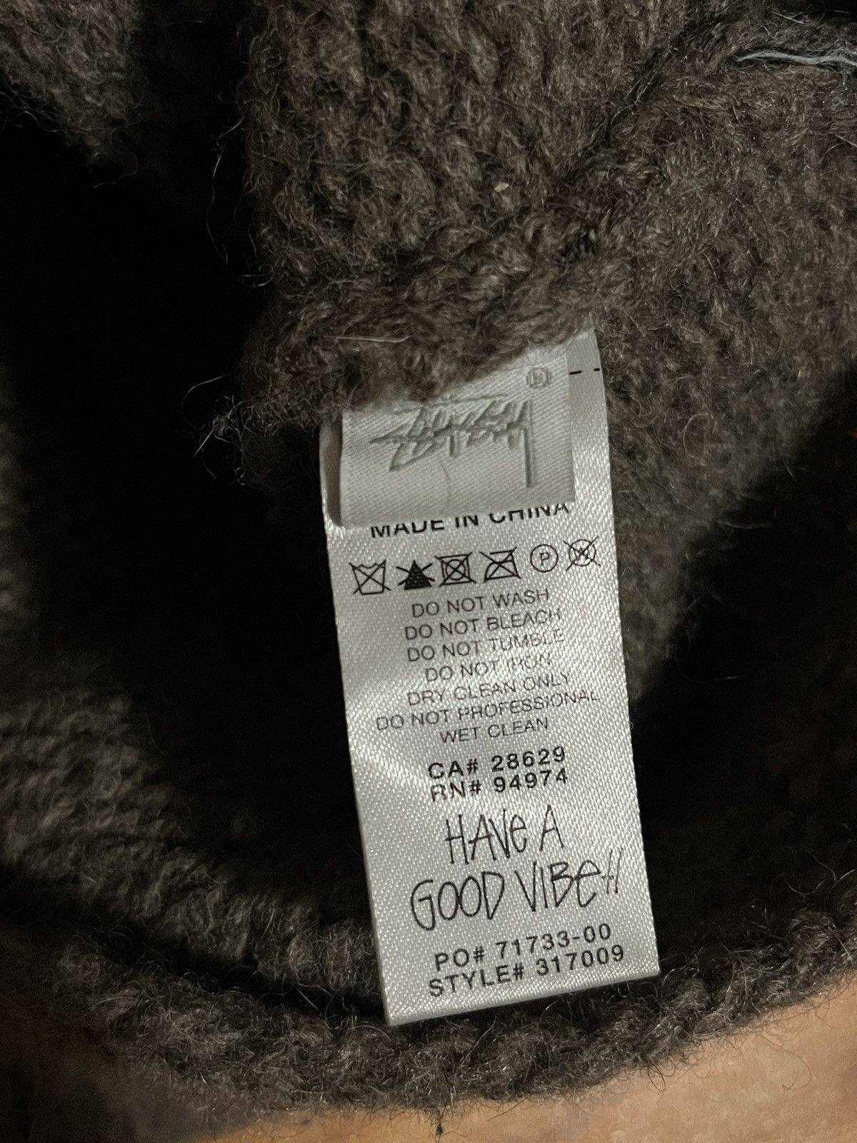 DENIM TEARS × Stussy Stussy x DENIM TEARS Sweater Size US M / EU 48-50 / 2 - 6 Thumbnail