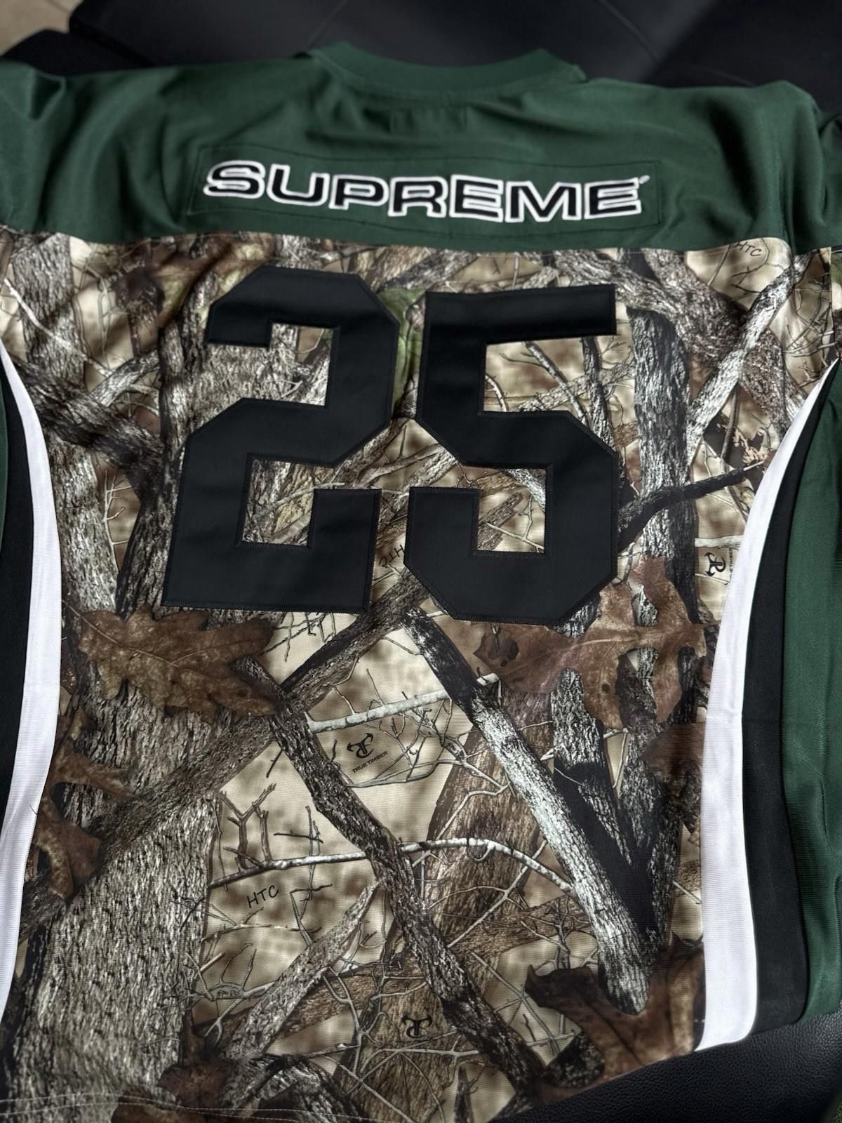 シャツ Supreme Breast Cancer Awareness Jersey M NEW Supreme Breast Cancer Awareness Football Jersey Black Size