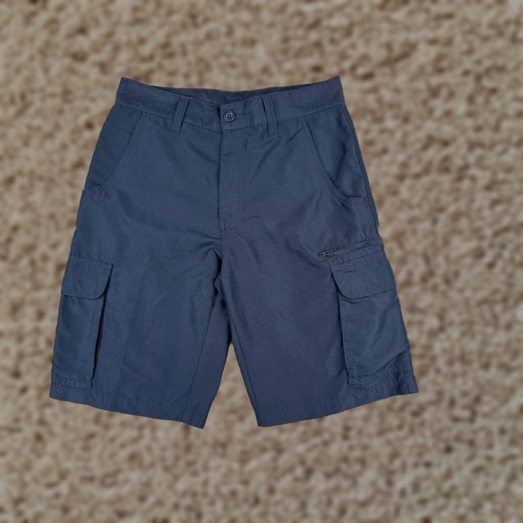 Burnside Burnside Mens Shorts 30 Blue Cargo Beach Casual Skate Hiking Walking 30x11 Size US 30 / EU 46 - 1 Thumbnail