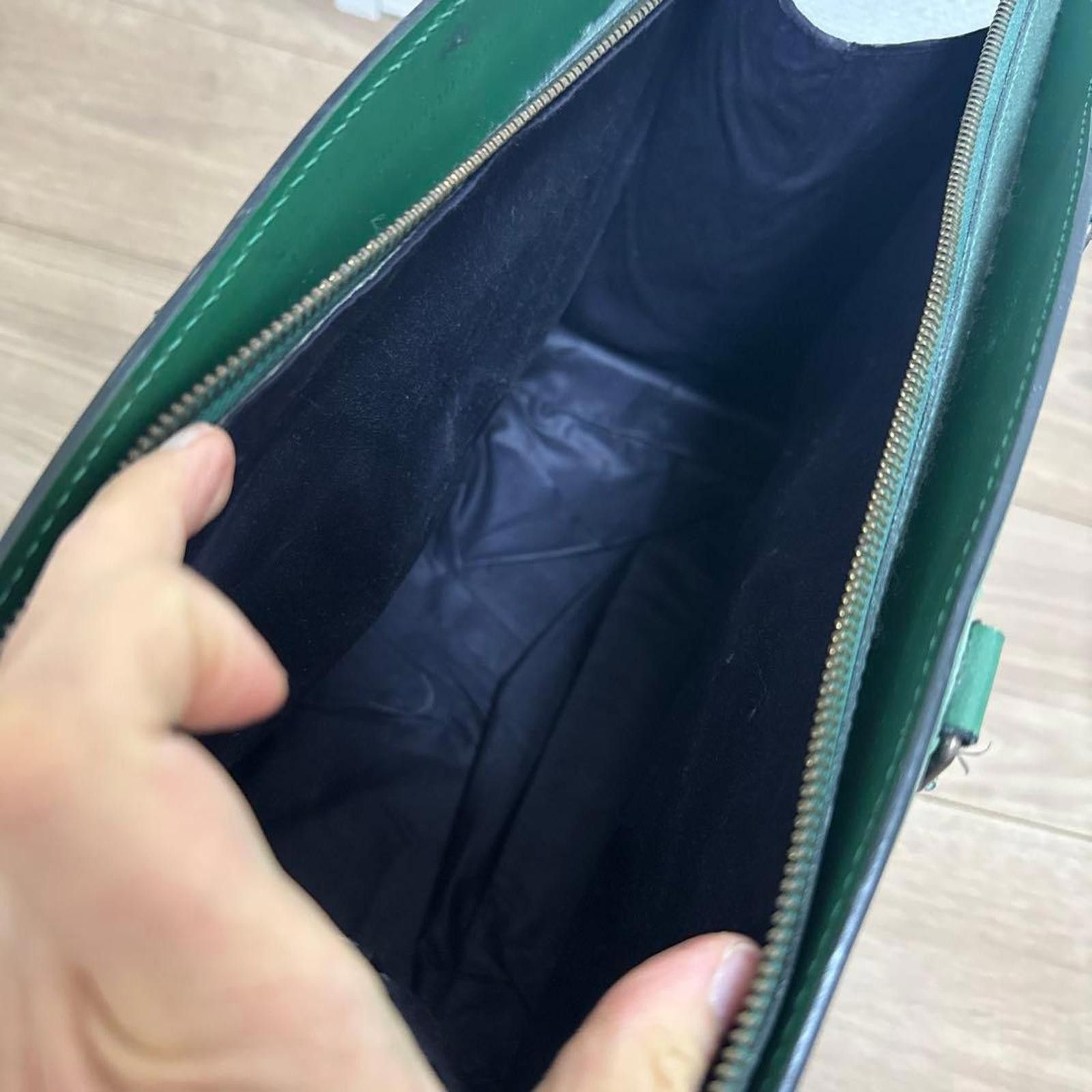 Louis Vuitton Louis Vuitton - Green Epi Leather Briefcase Bag Size ONE SIZE - 7 Thumbnail