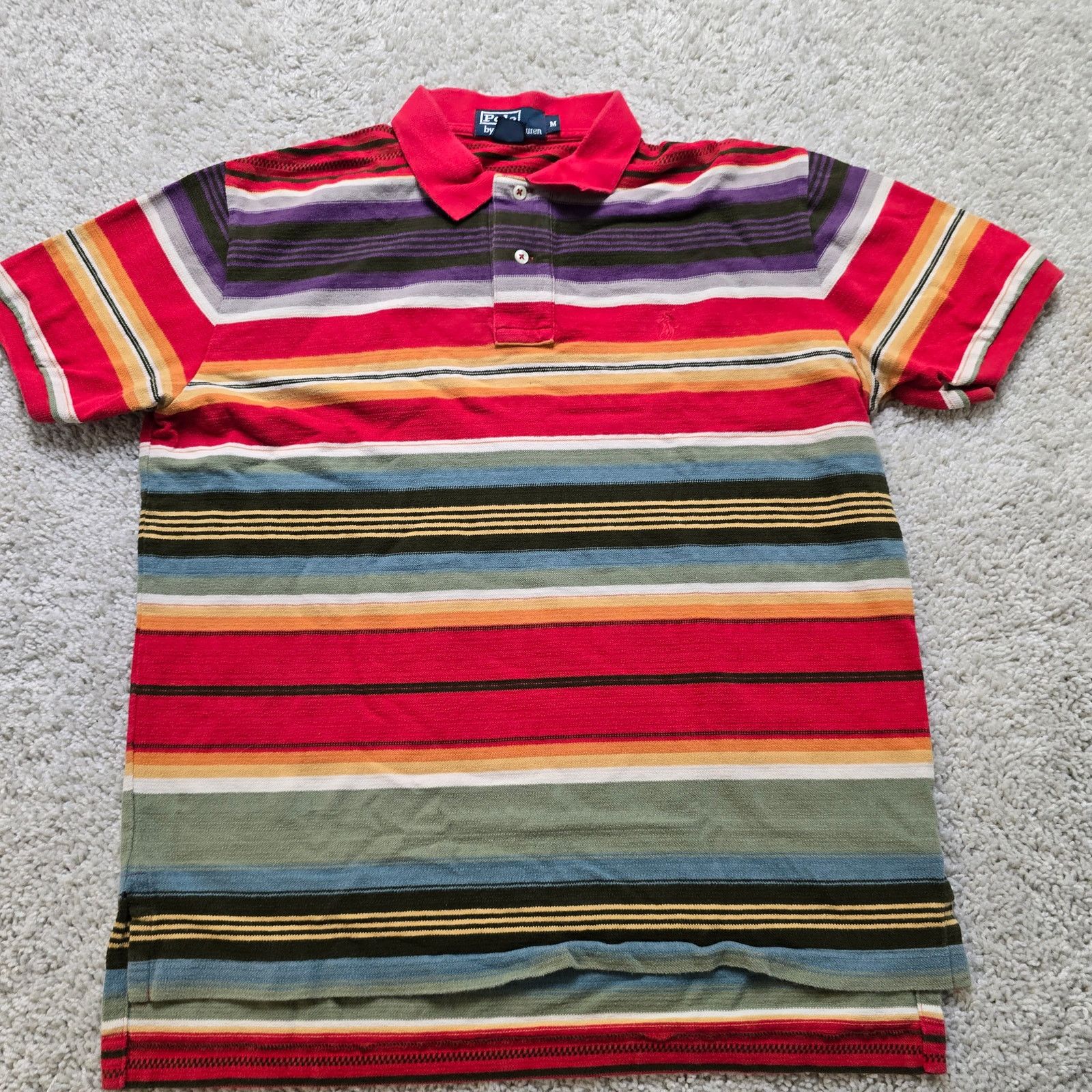 Ralph Lauren Polo Ralph Lauren Mens Vintage VTG Polo Aztec Stripe Medium Size US M / EU 48-50 / 2 - 4 Thumbnail
