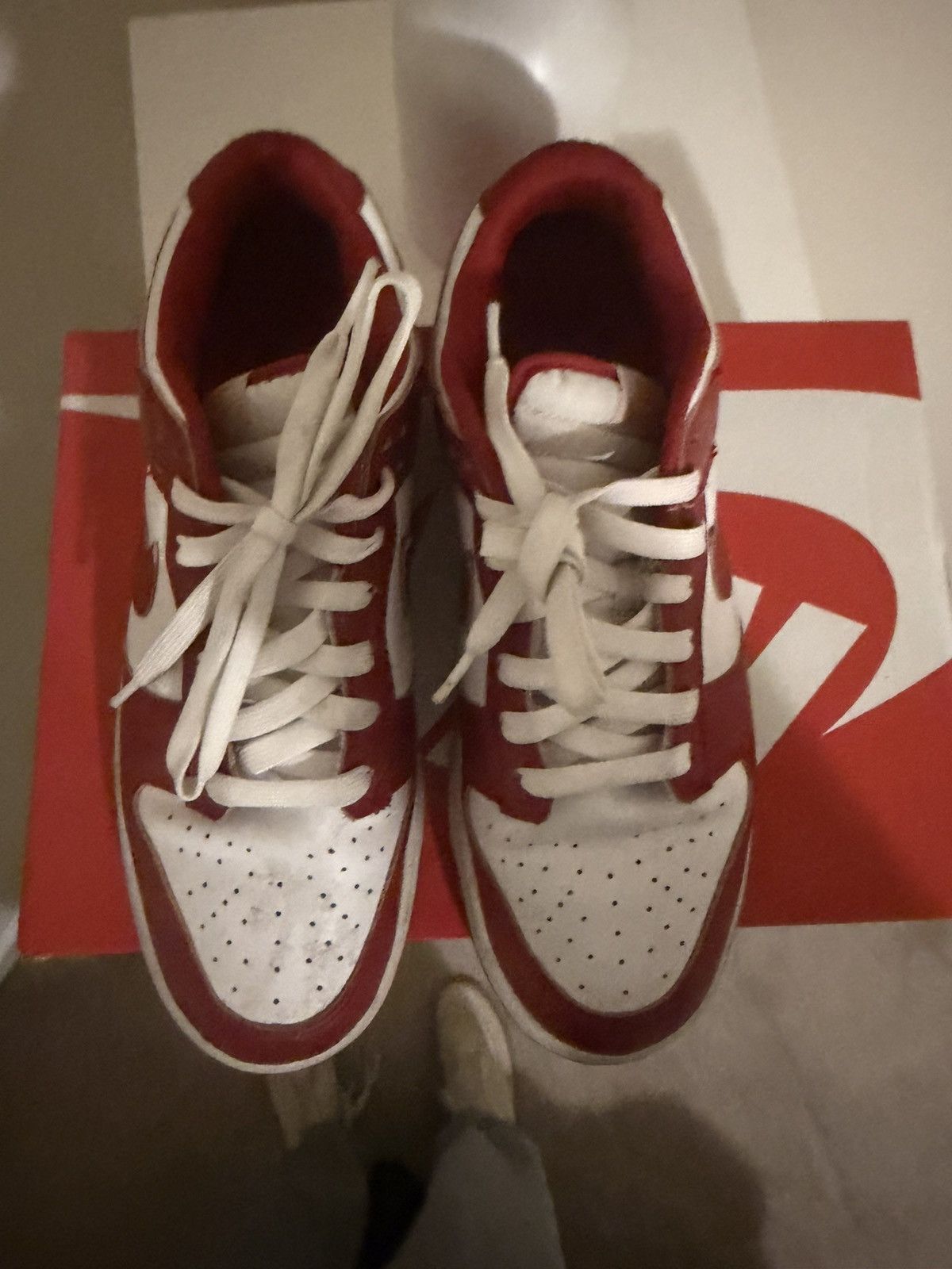Nike Nike Dunk USC Red and Yellow Sneakers Size US 10 / EU 43 - 6 Thumbnail
