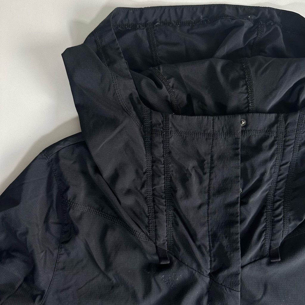 Other Indyeva Podroz 1/2 Zip Black Jacket Hooded Pocket DWR Large Size L / US 10 / IT 46 - 8 Thumbnail