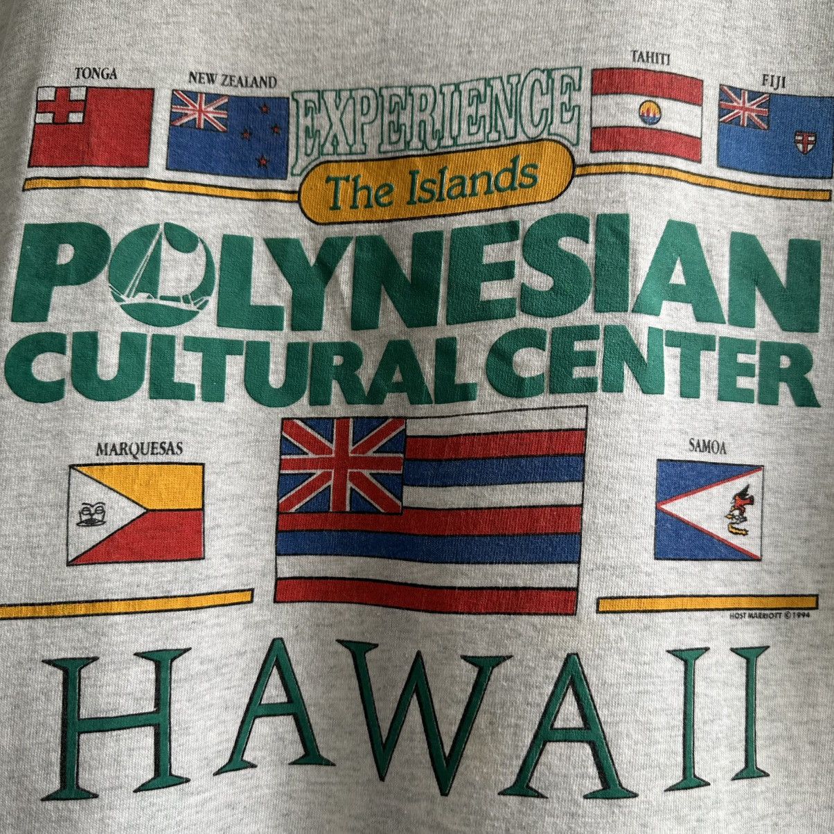 Vintage Vintage 1994 Polynesian Culture Center Hawaii USA Promo Tee Size US M / EU 48-50 / 2 - 3 Thumbnail