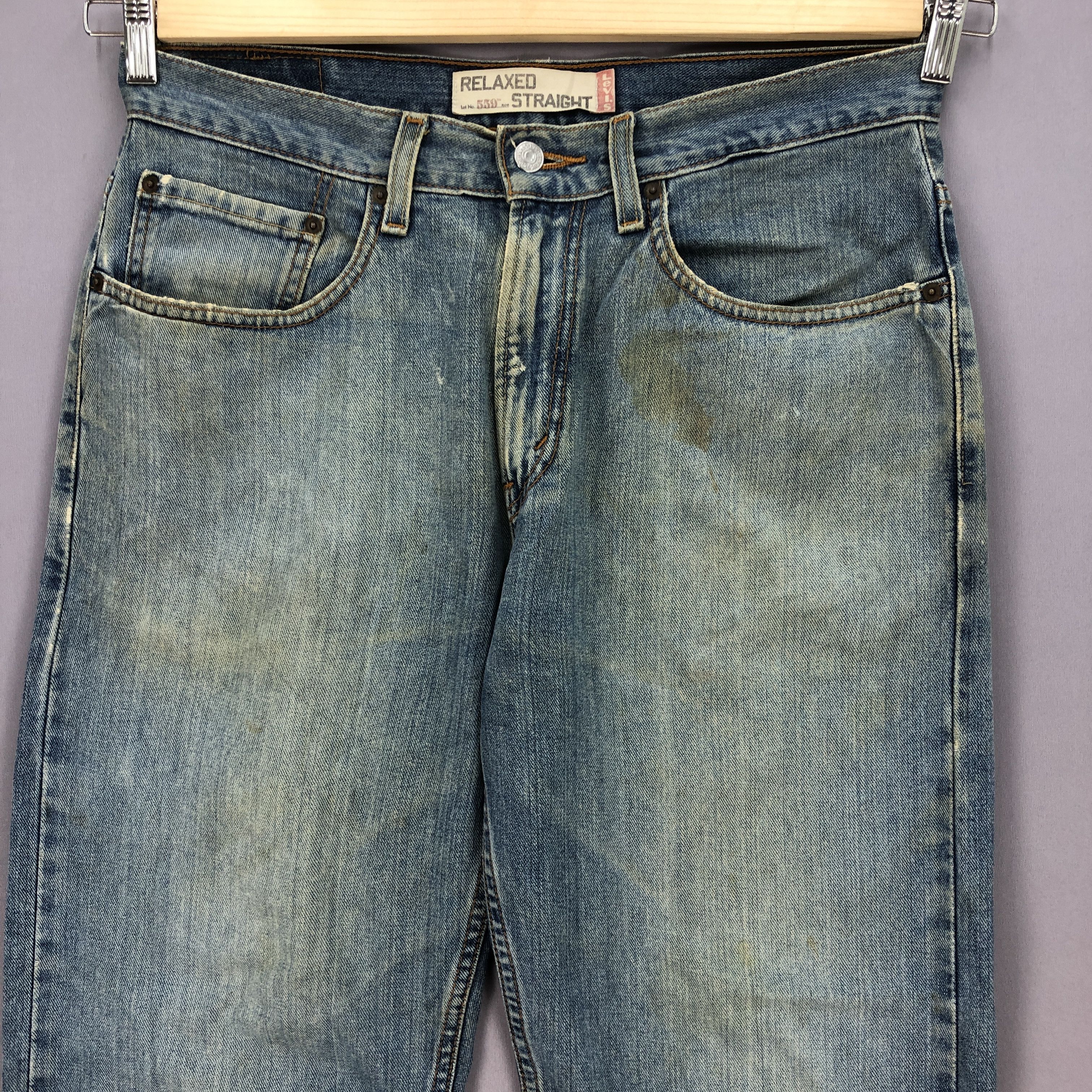 Levi's Vintage Y2K Levis Dirty Jeans Levi's Faded Blue Wash Denim Size US 32 / EU 48 - 3 Thumbnail