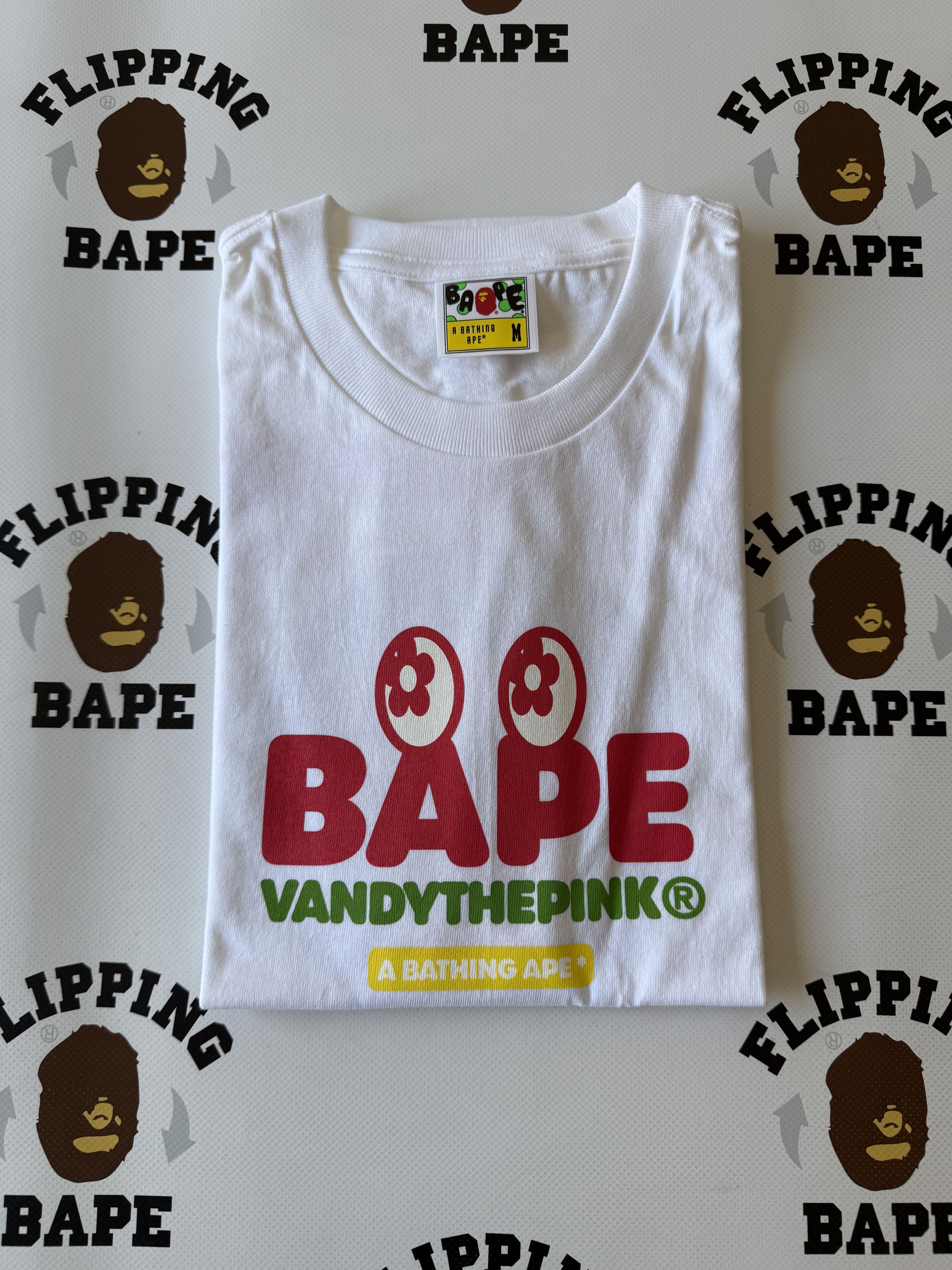 Bape BAPE GALLERY X VandyThePink BABY MILO TEE Size US M / EU 48-50 / 2 - 9 Thumbnail