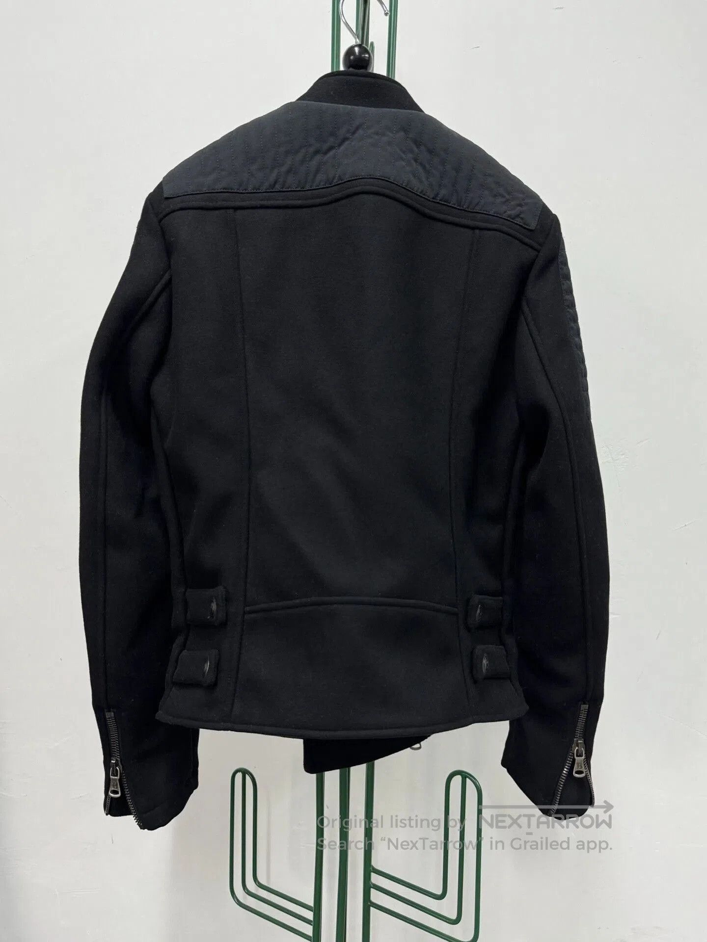 Balmain Pierre Balmain Stand Collar Moto Jacket. Size US L / EU 52-54 / 3 - 2 Thumbnail