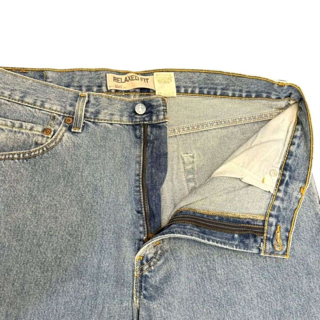 Levi's VINTAGE Levi's 550 Jeans Men 36x30 Lightwash Relaxed Fit Denim Cotton Baggy Western Cowboys 90s Mens Size US 36 / EU 52 - 6 Thumbnail